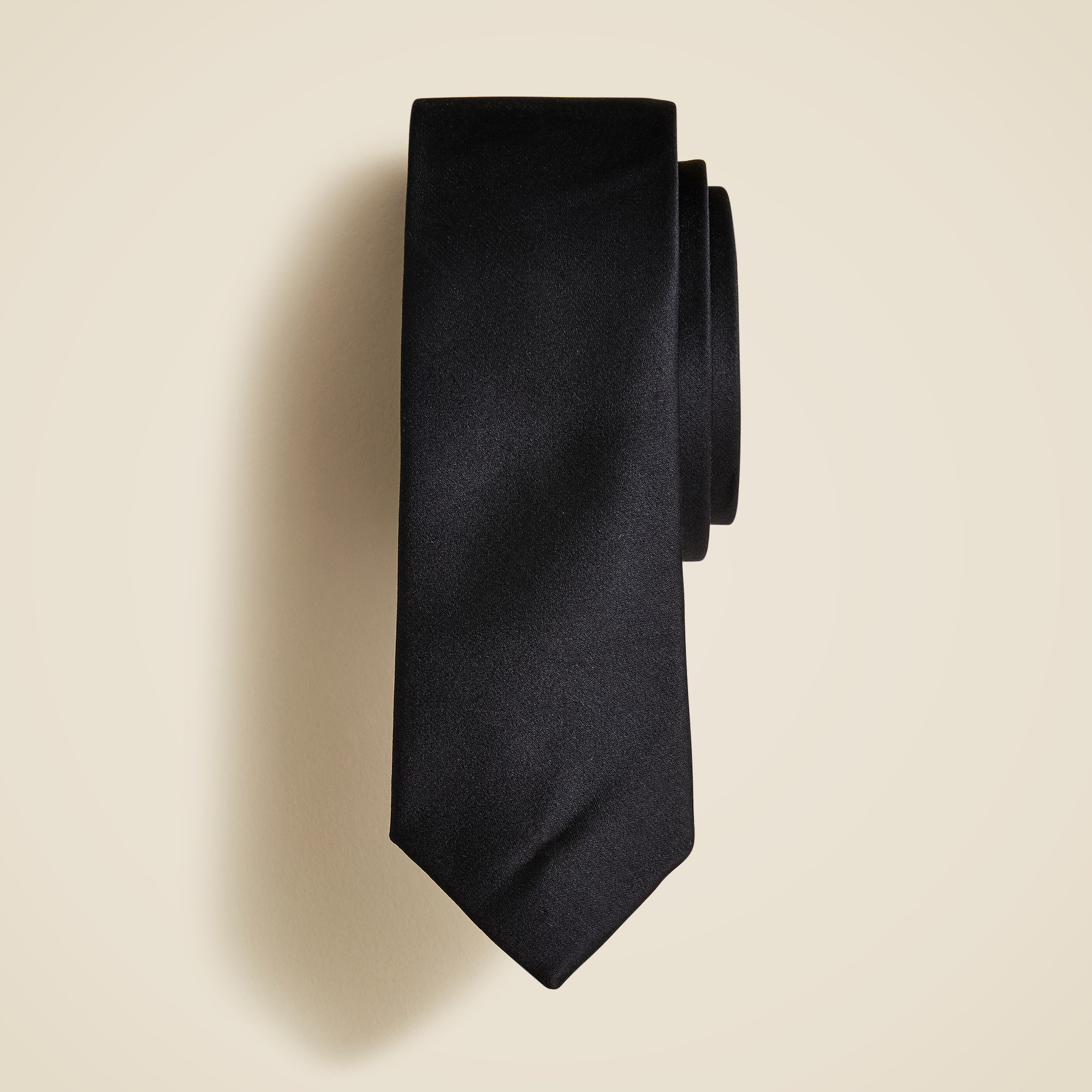 boys Kids' silk tie in black