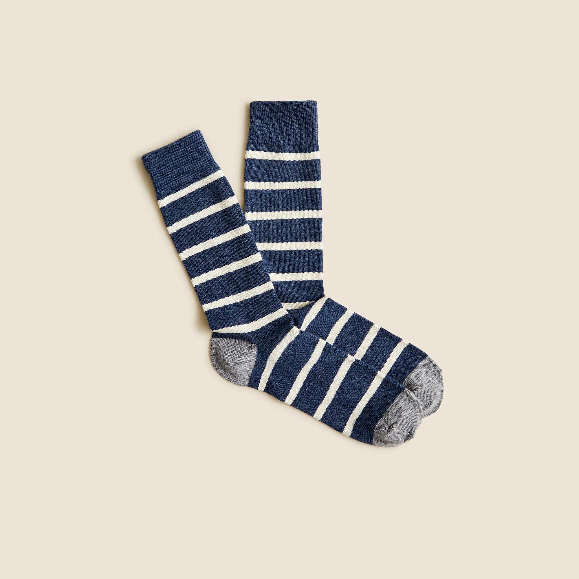 mens Naval-striped socks