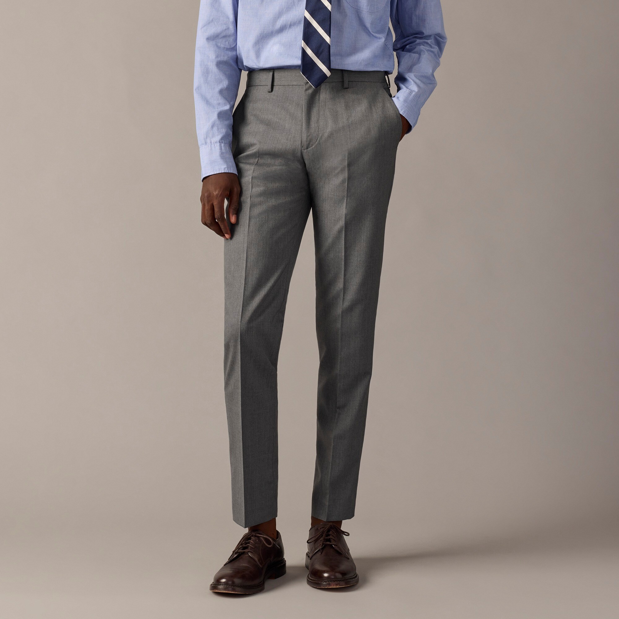 mens Ludlow Slim-fit suit pant in Italian wool