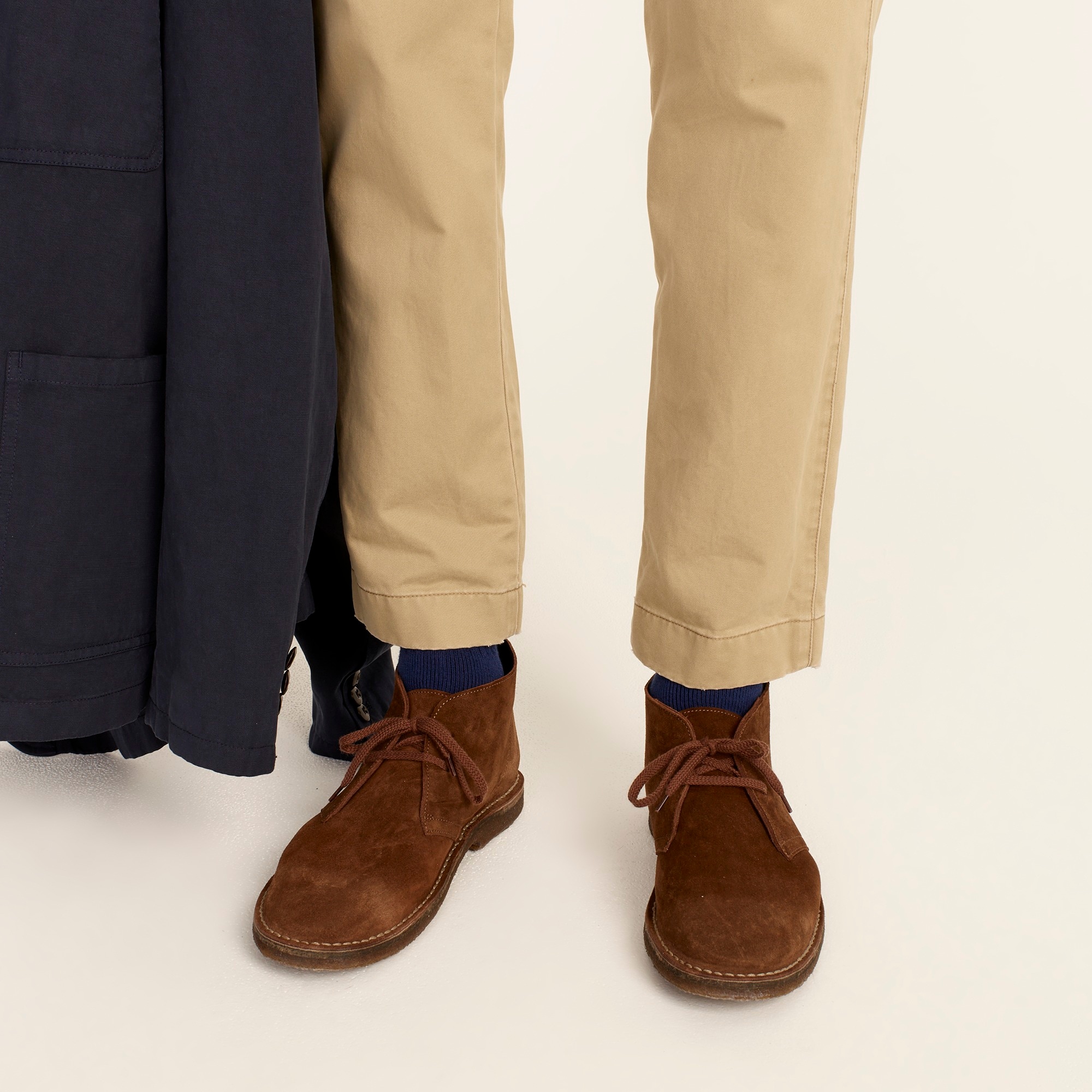 j.crew: adults' 1990 macalister boots in suede for men