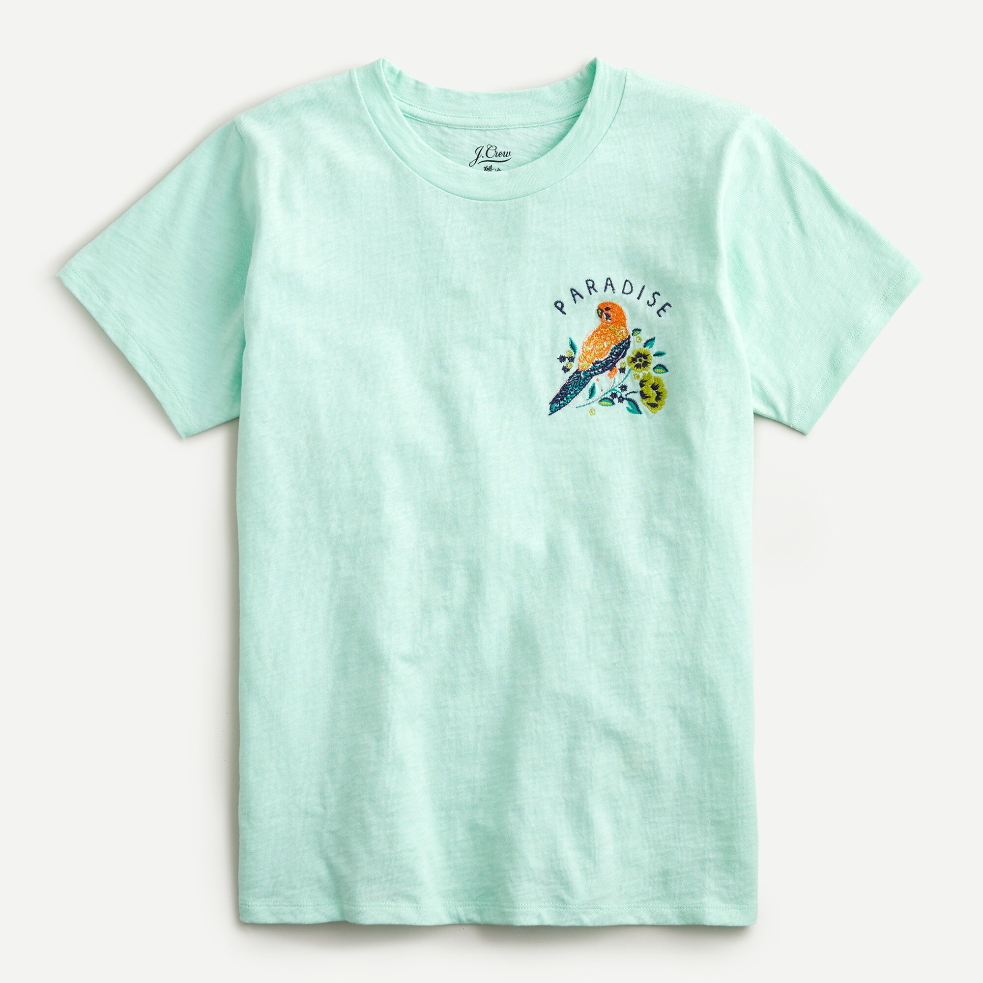  Short-sleeve "birds of paradise" T-shirt