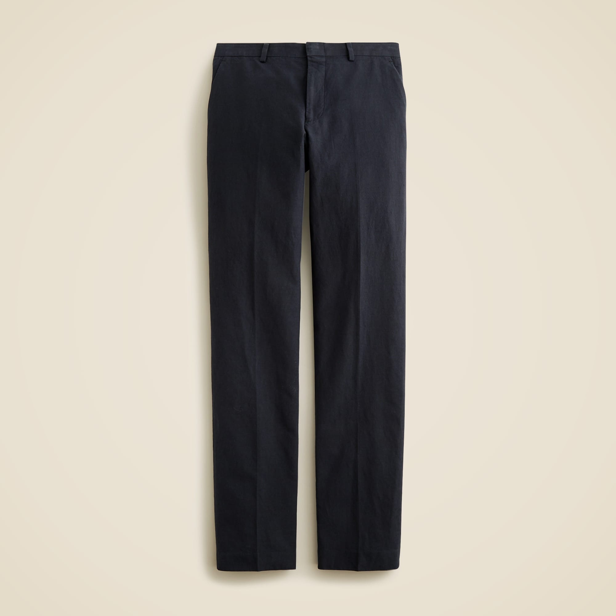  Ludlow Slim-fit unstructured suit pant in Irish cotton-linen blend