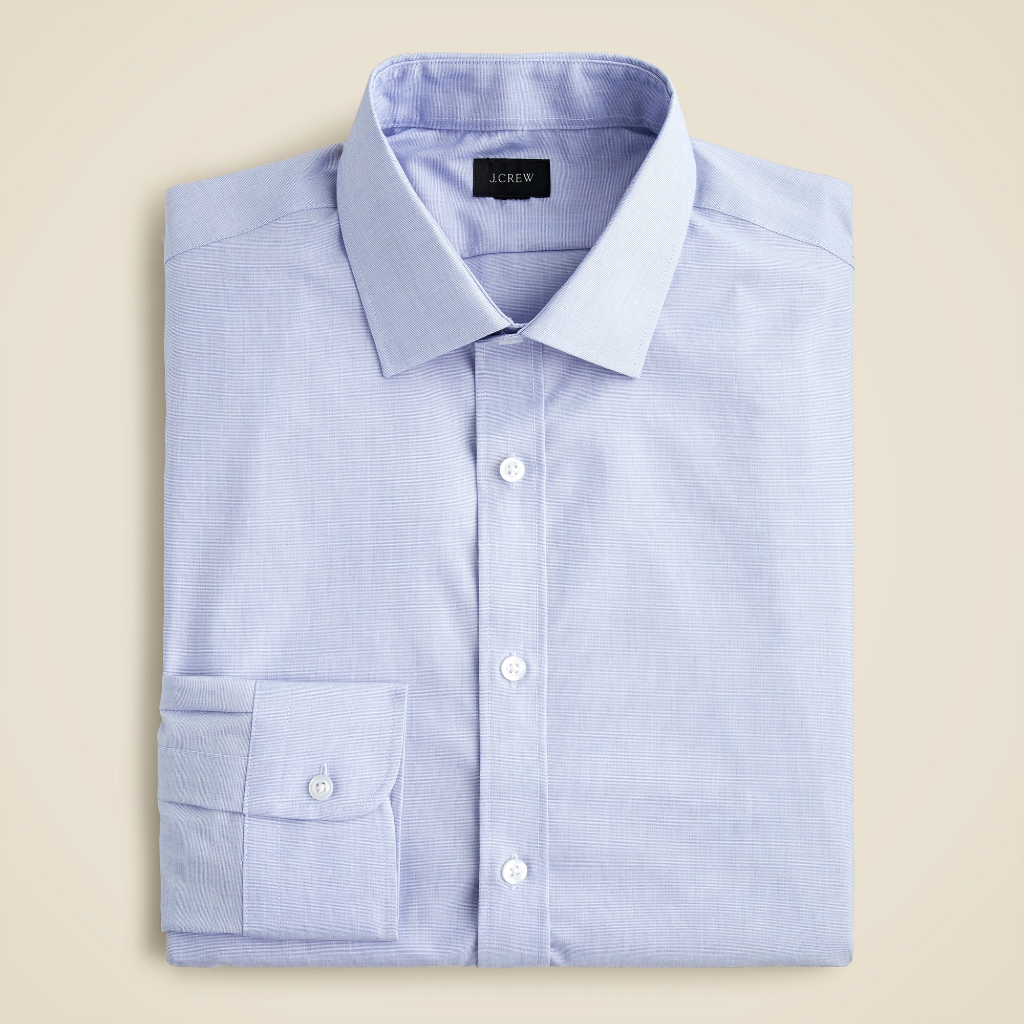 mens Bowery wrinkle-free dress shirt with spread collar