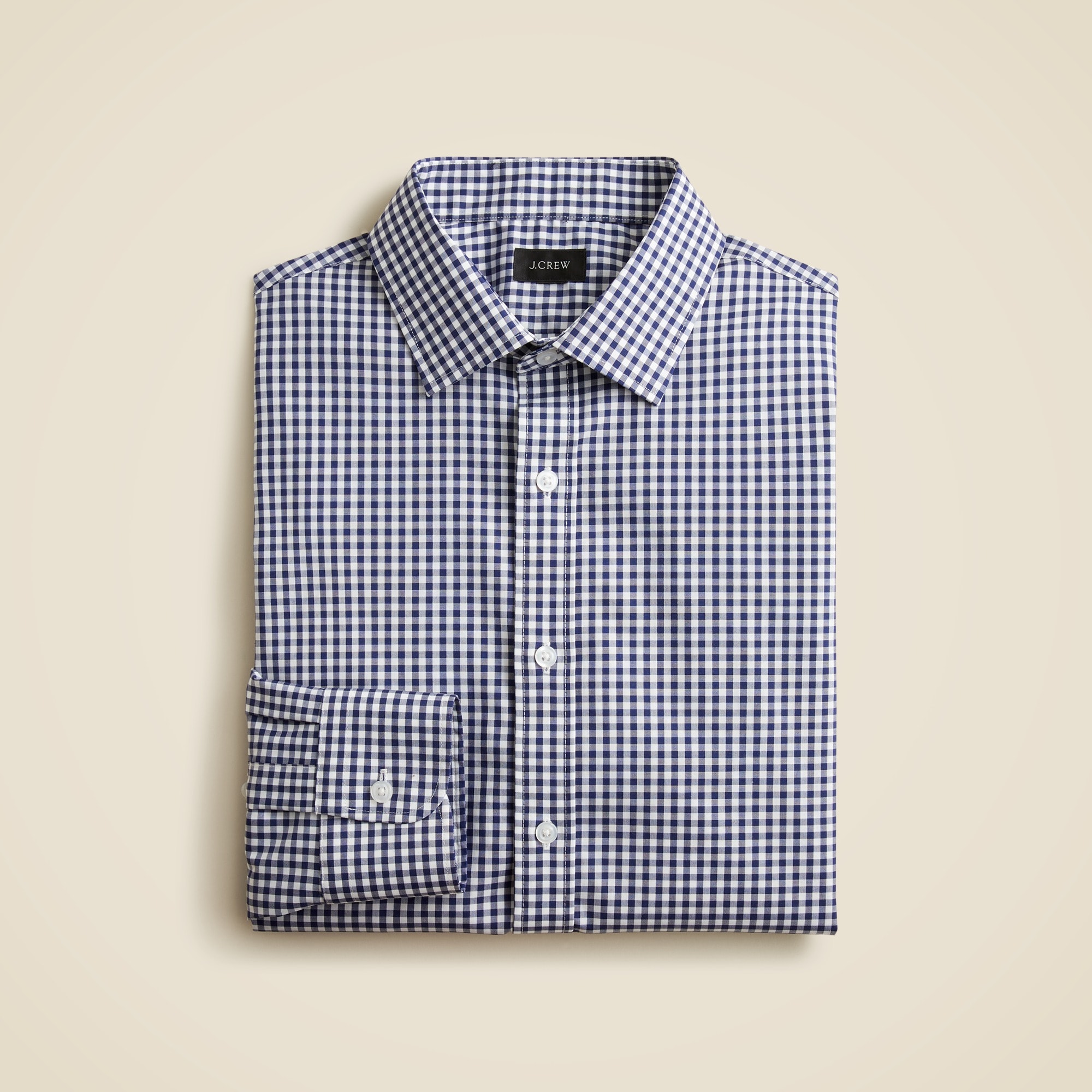  Bowery wrinkle-free dress shirt with spread collar