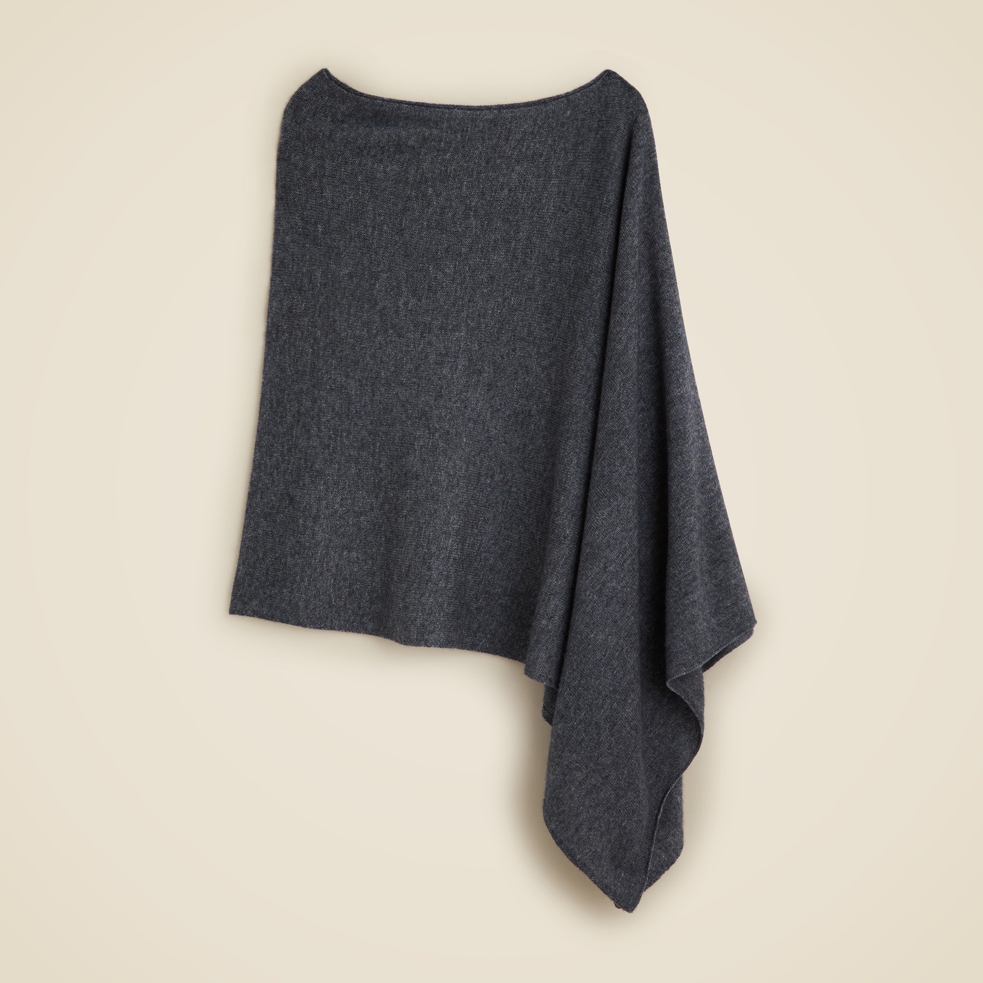 womens Cashmere-wool blend poncho