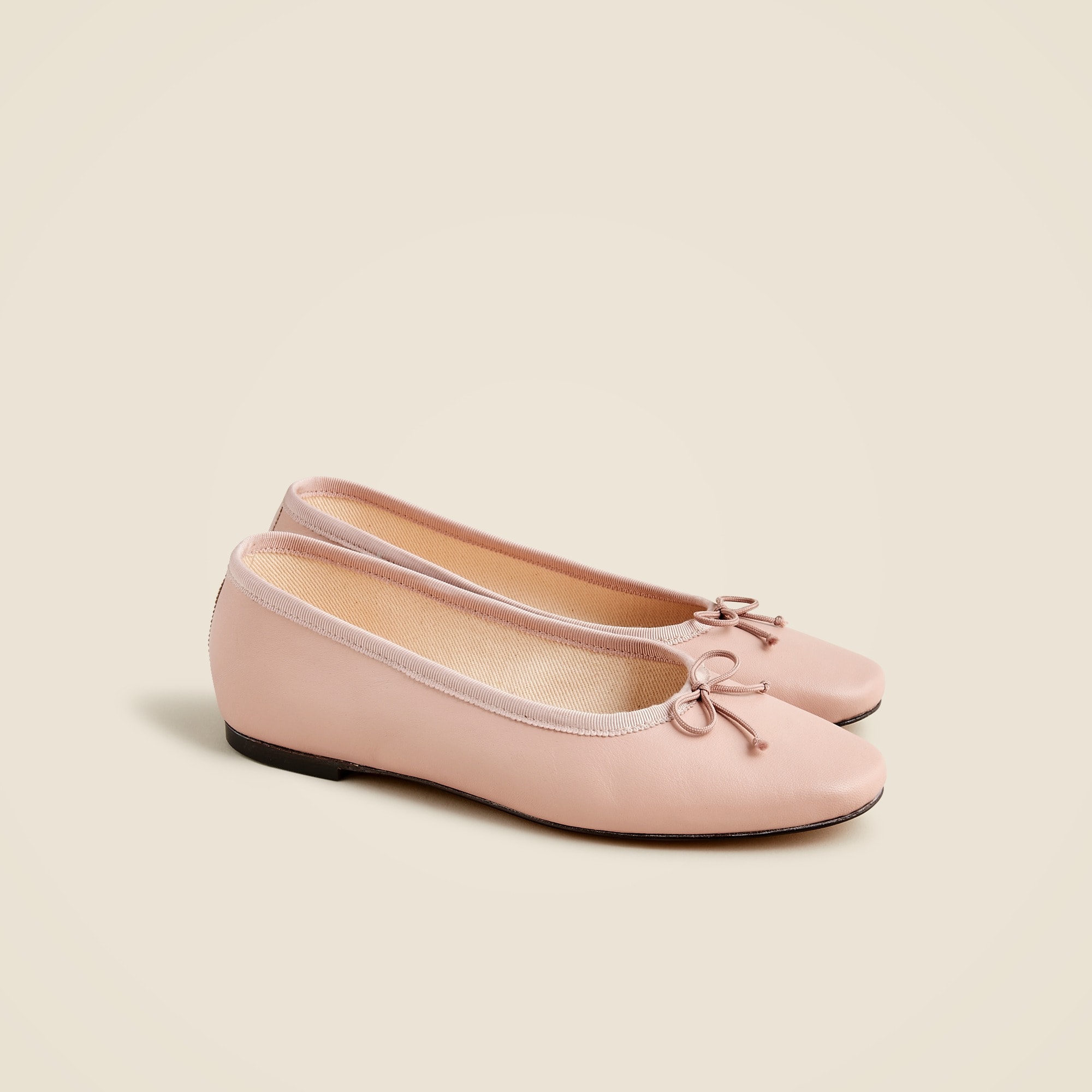 womens Zoe ballet flats in leather