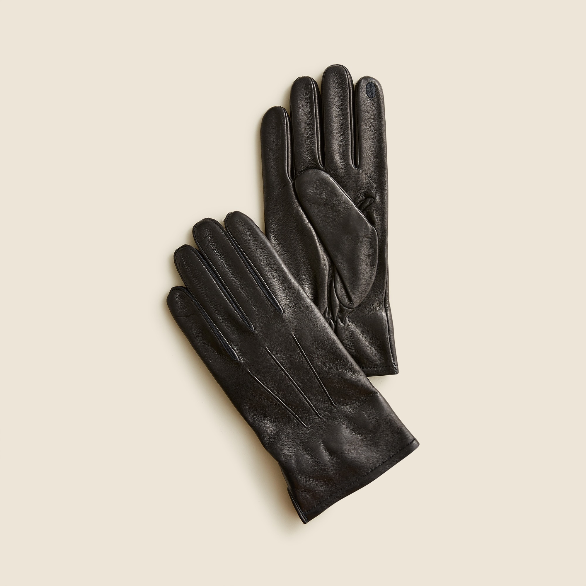 mens Cashmere-lined leather gloves