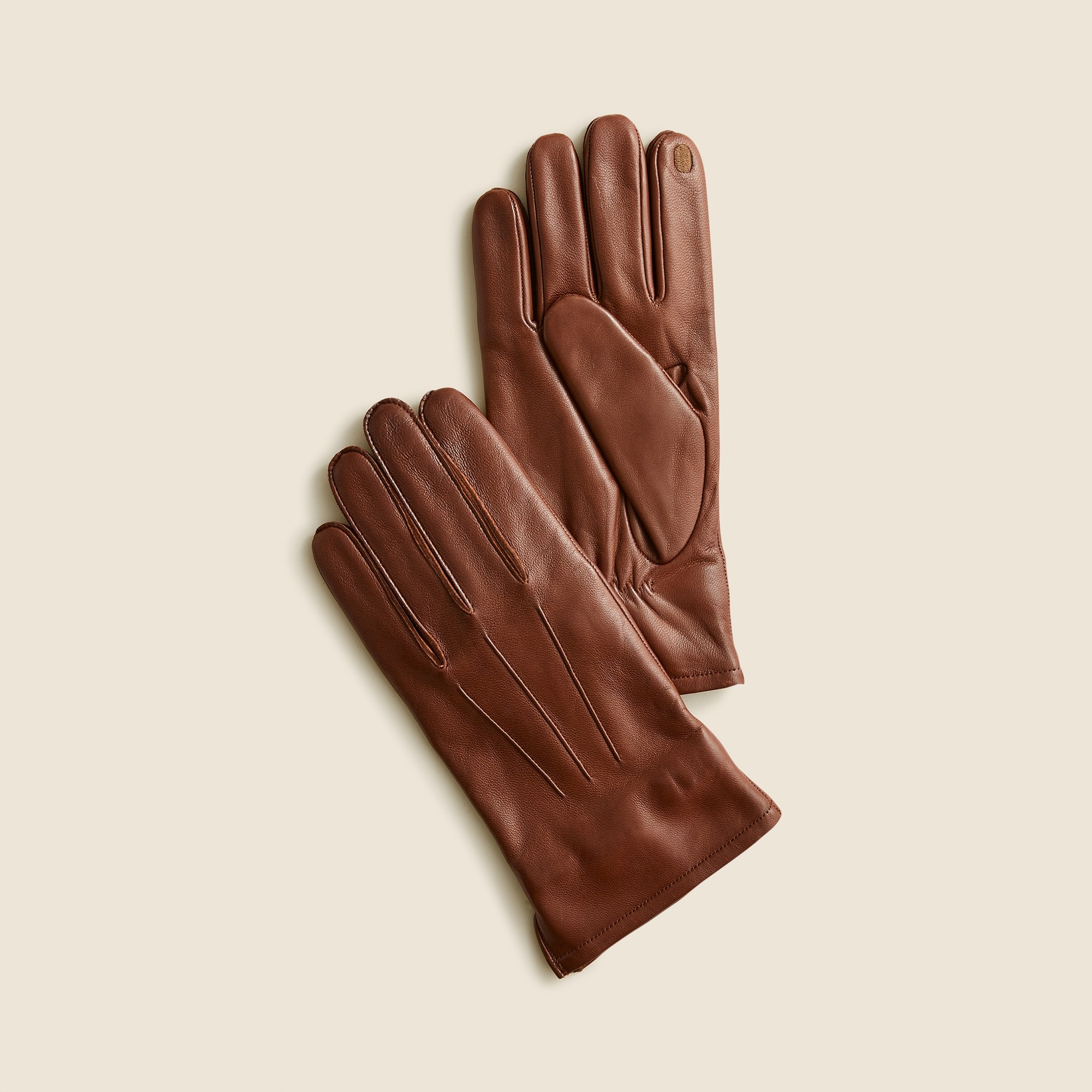 mens Cashmere-lined leather gloves