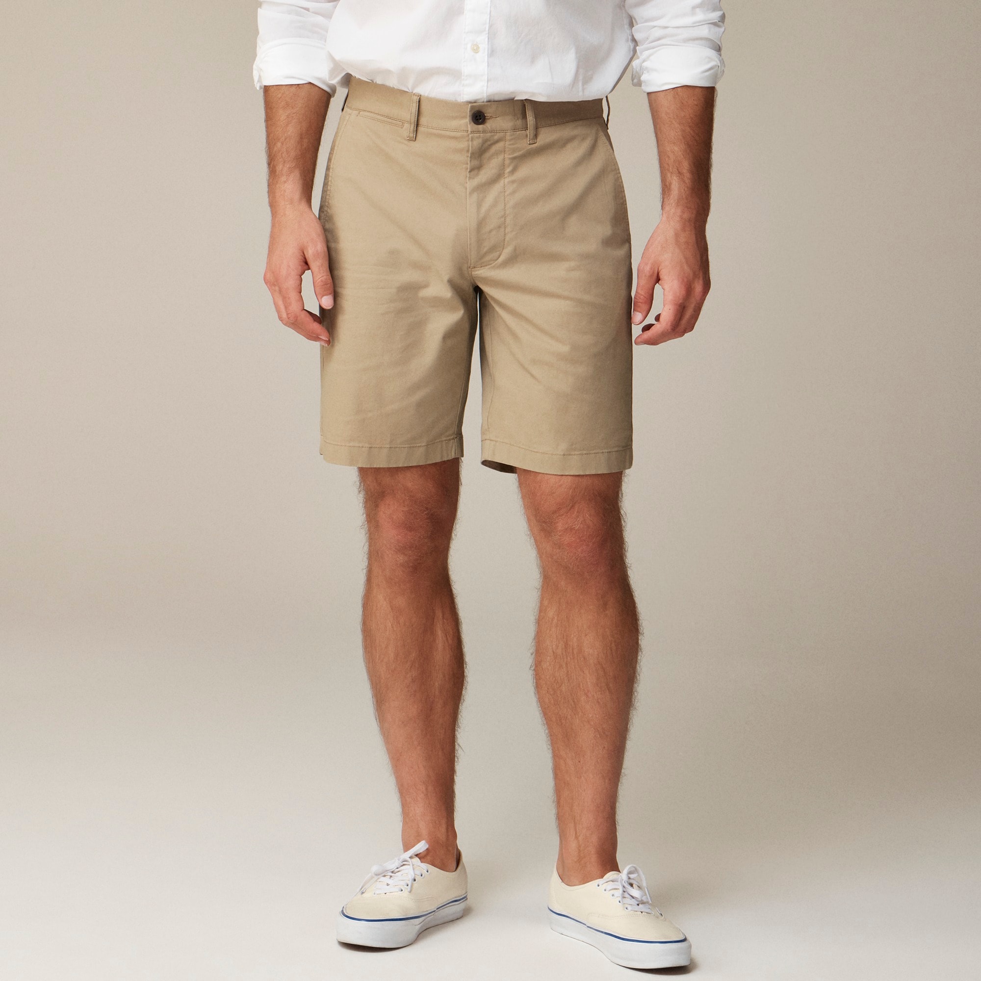 mens 9&quot; stretch chino short