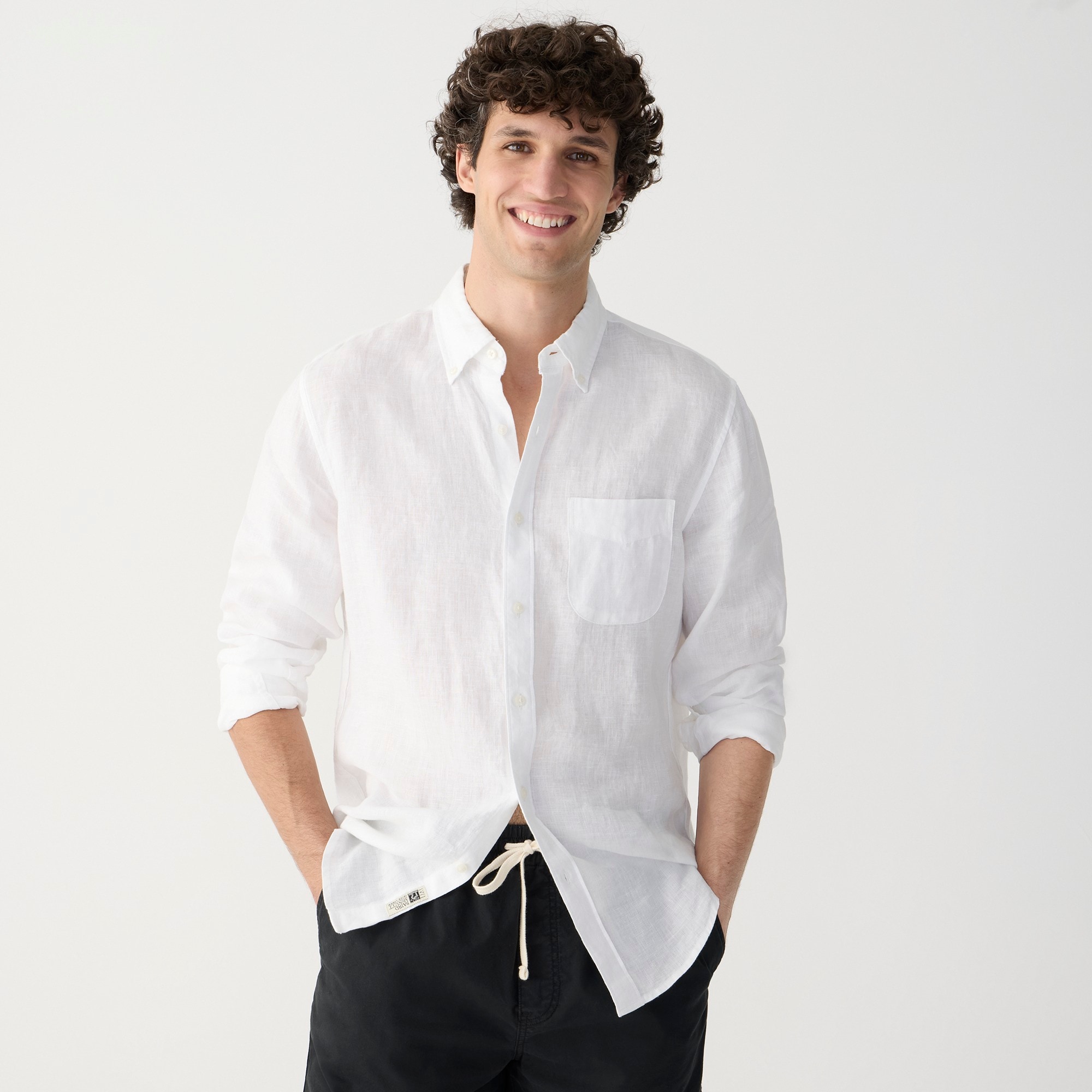 j.crew: baird mcnutt irish linen shirt for men