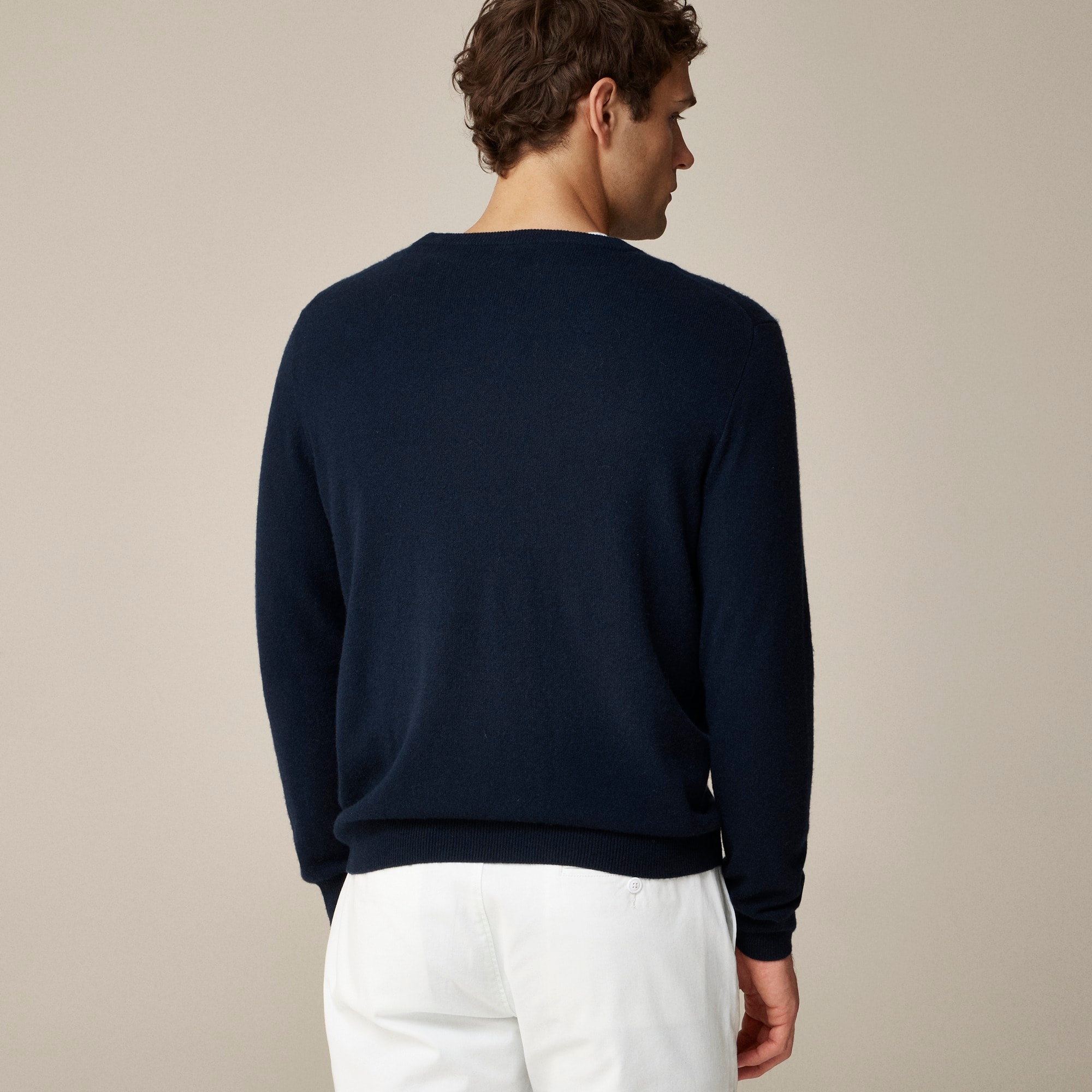 Cashmere crewneck sweater