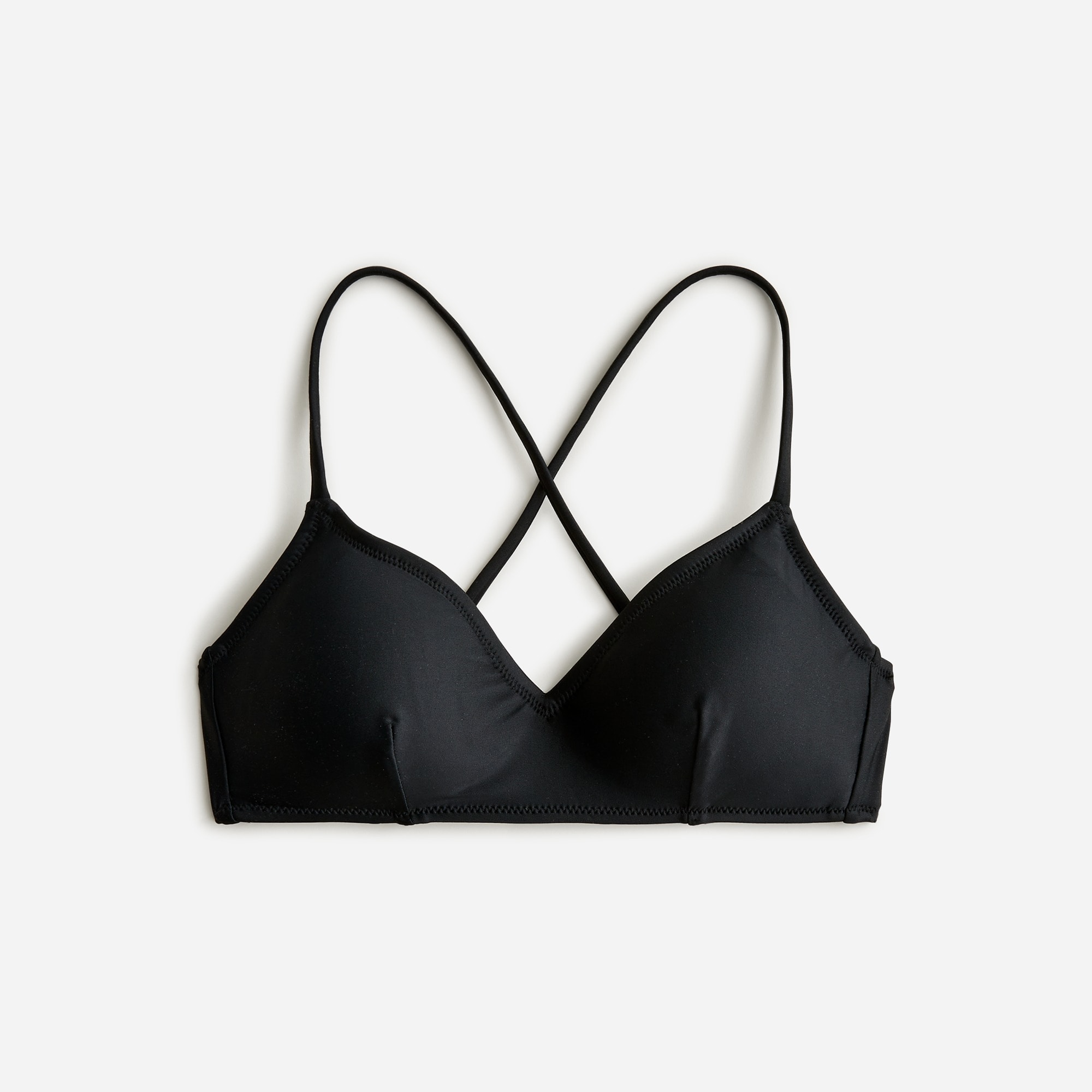  Cross-back french bikini top