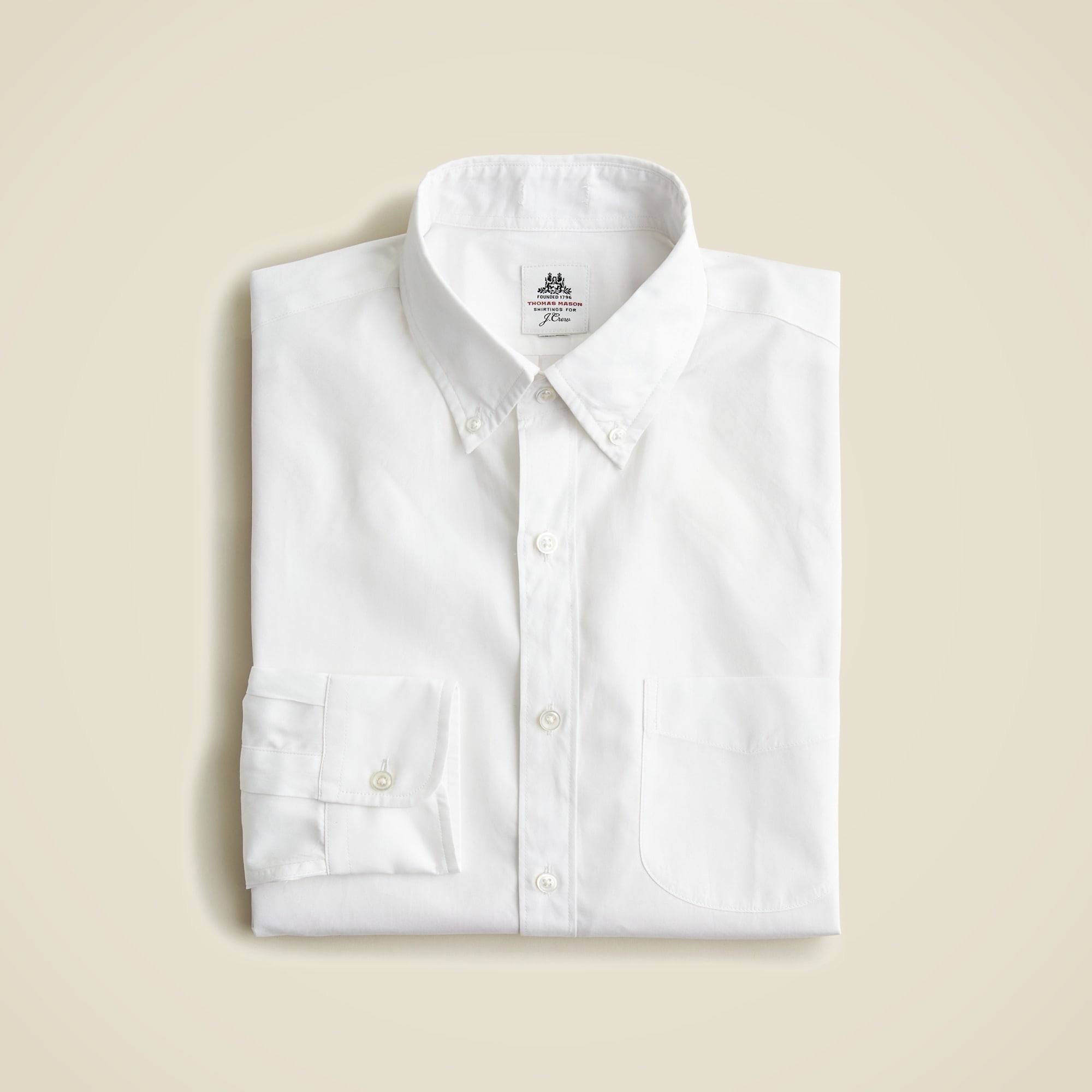 mens Thomas Mason&reg; for J.Crew washed poplin shirt