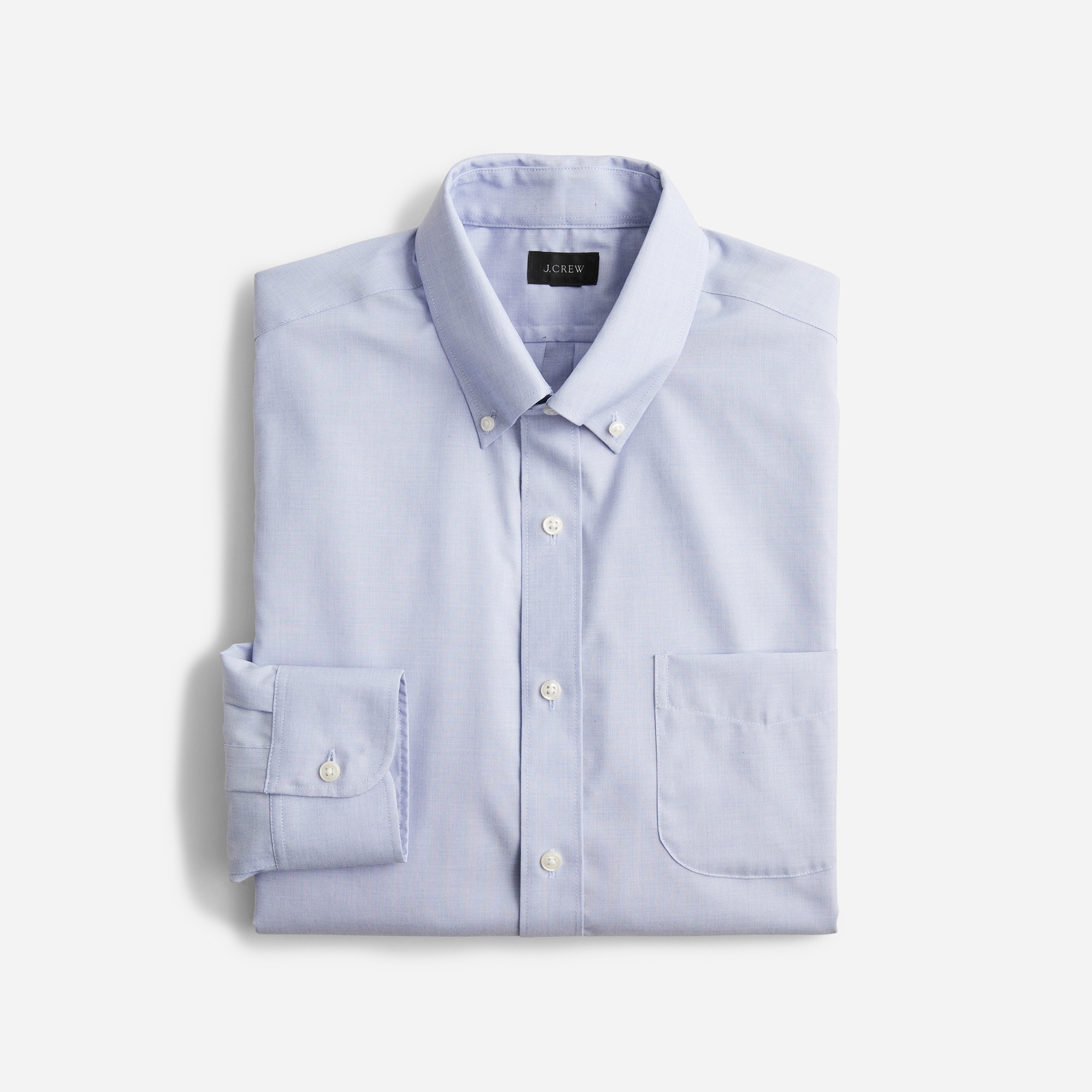 mens Bowery wrinkle-free dress shirt with button-down collar