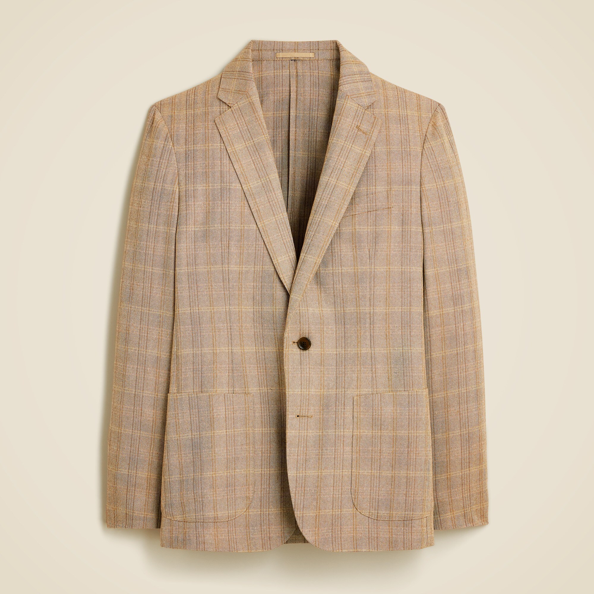 mens Ludlow Slim-fit blazer in English cotton-wool blend