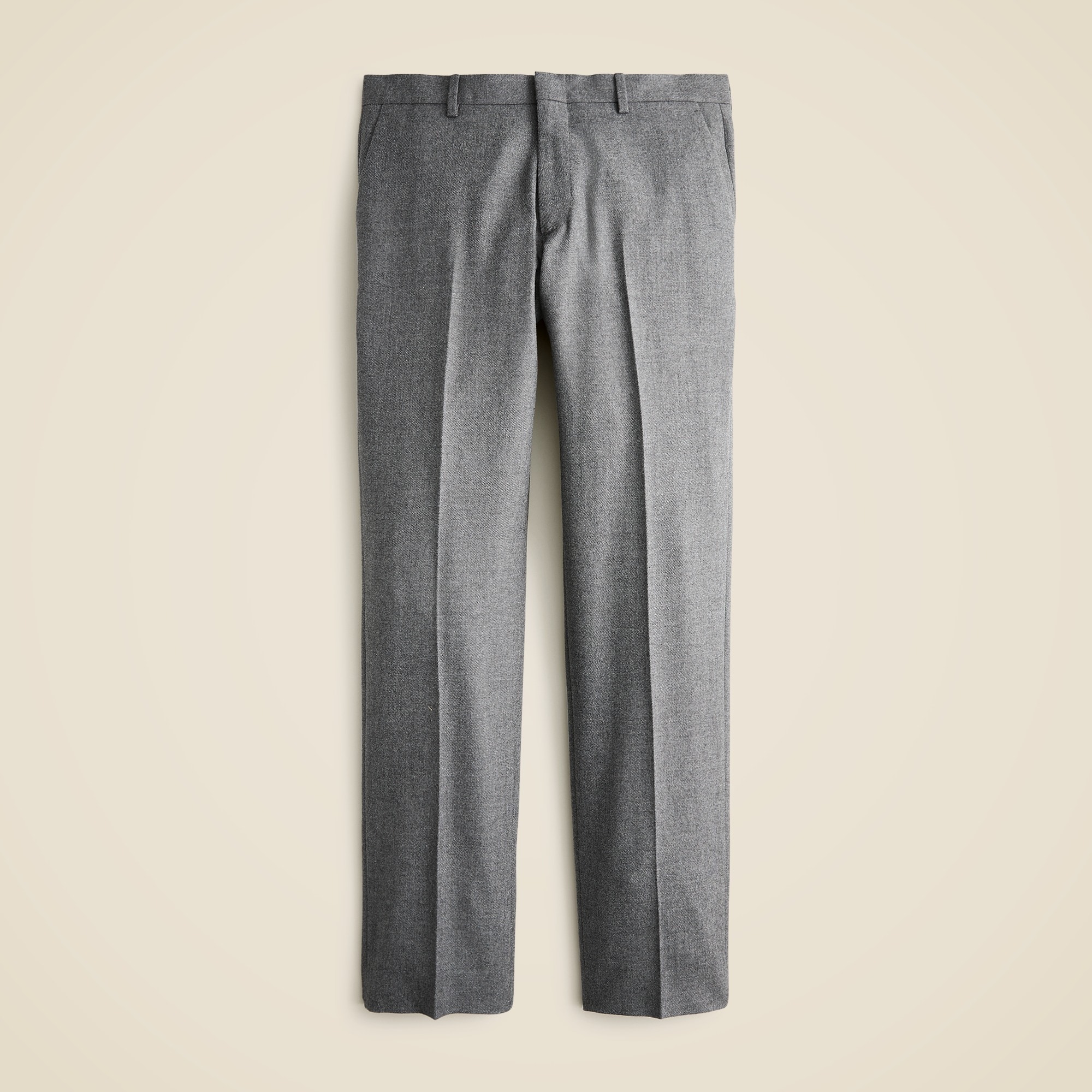 mens Ludlow Slim-fit suit pant in English cotton-wool blend