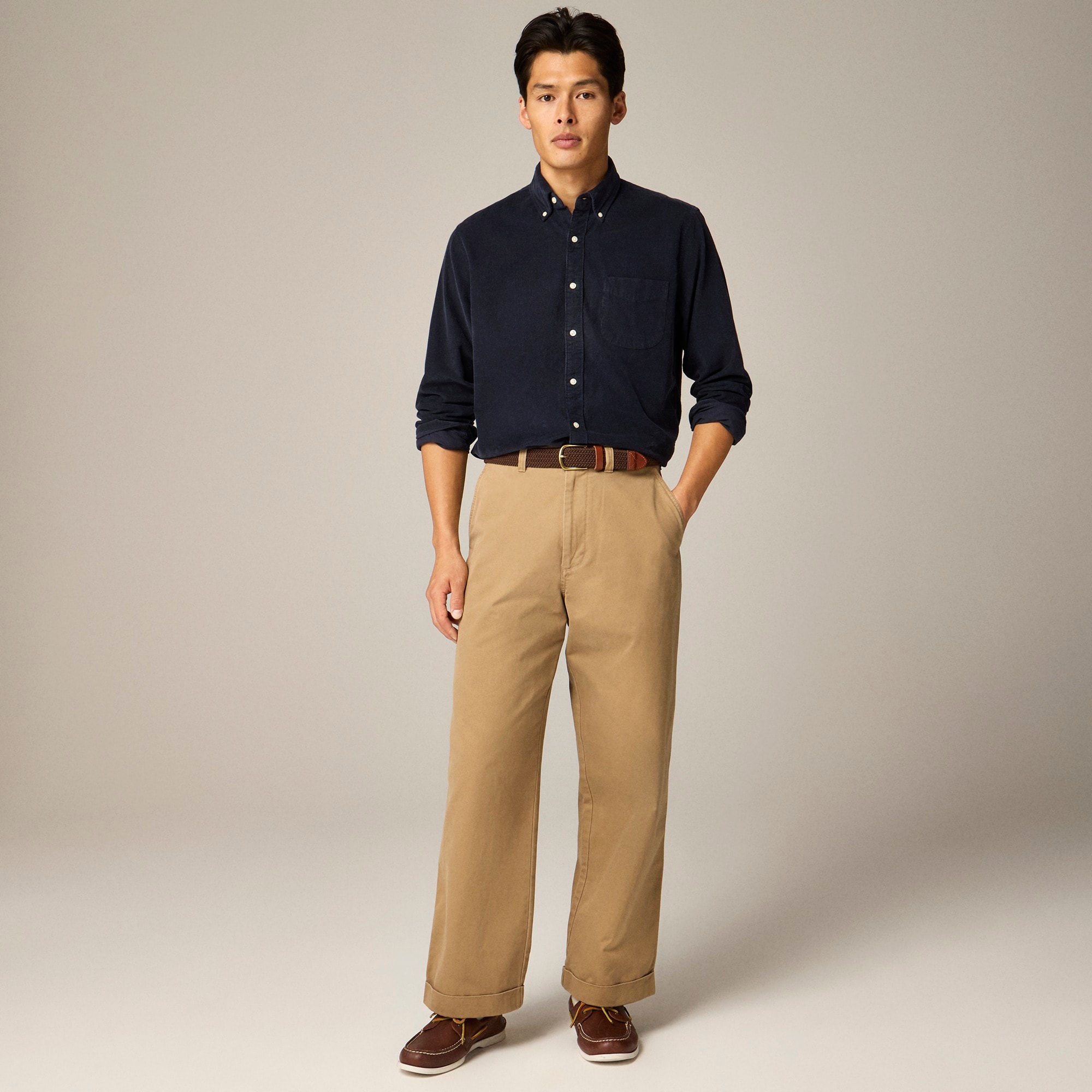 Giant-fit chino pant