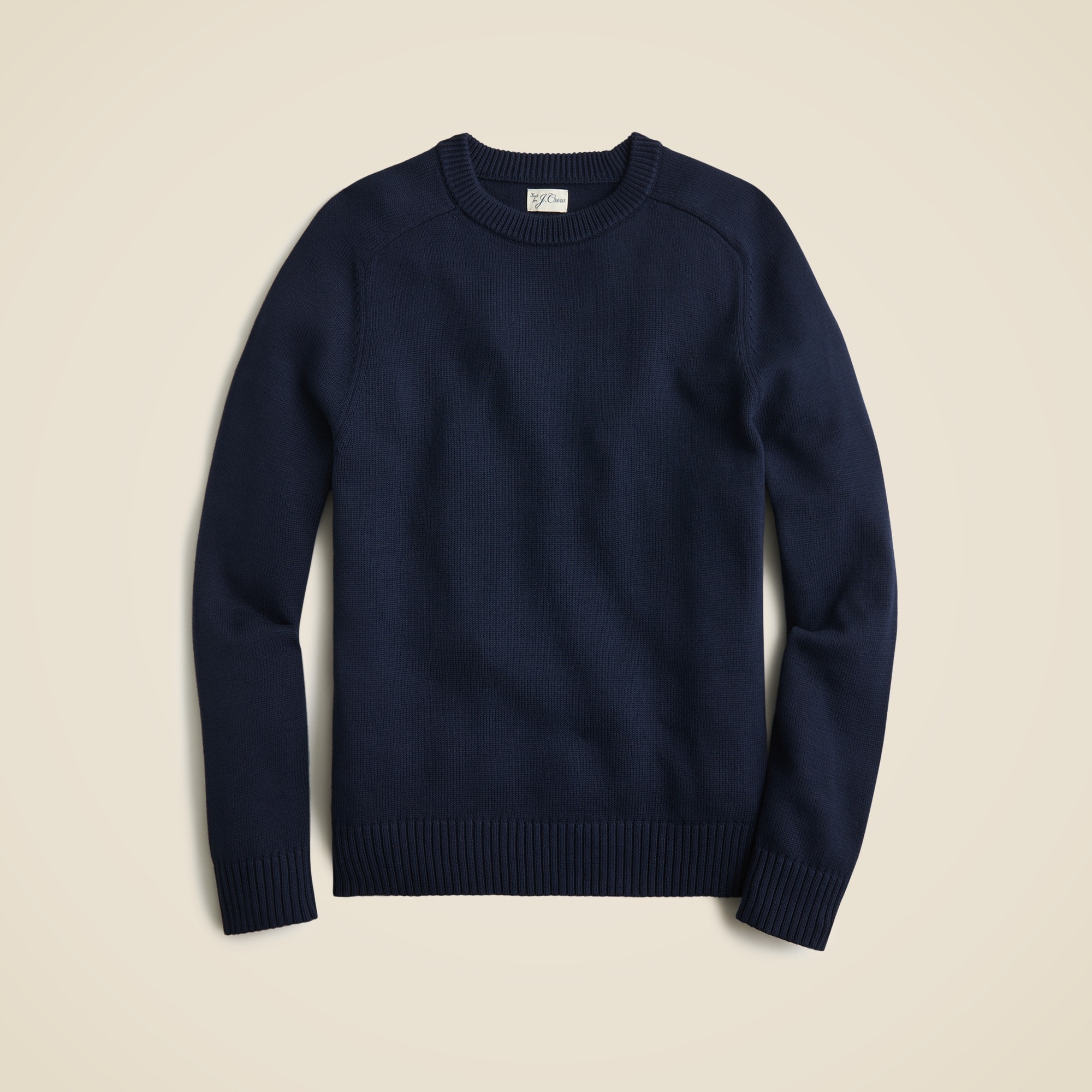 mens Heritage cotton crewneck sweater