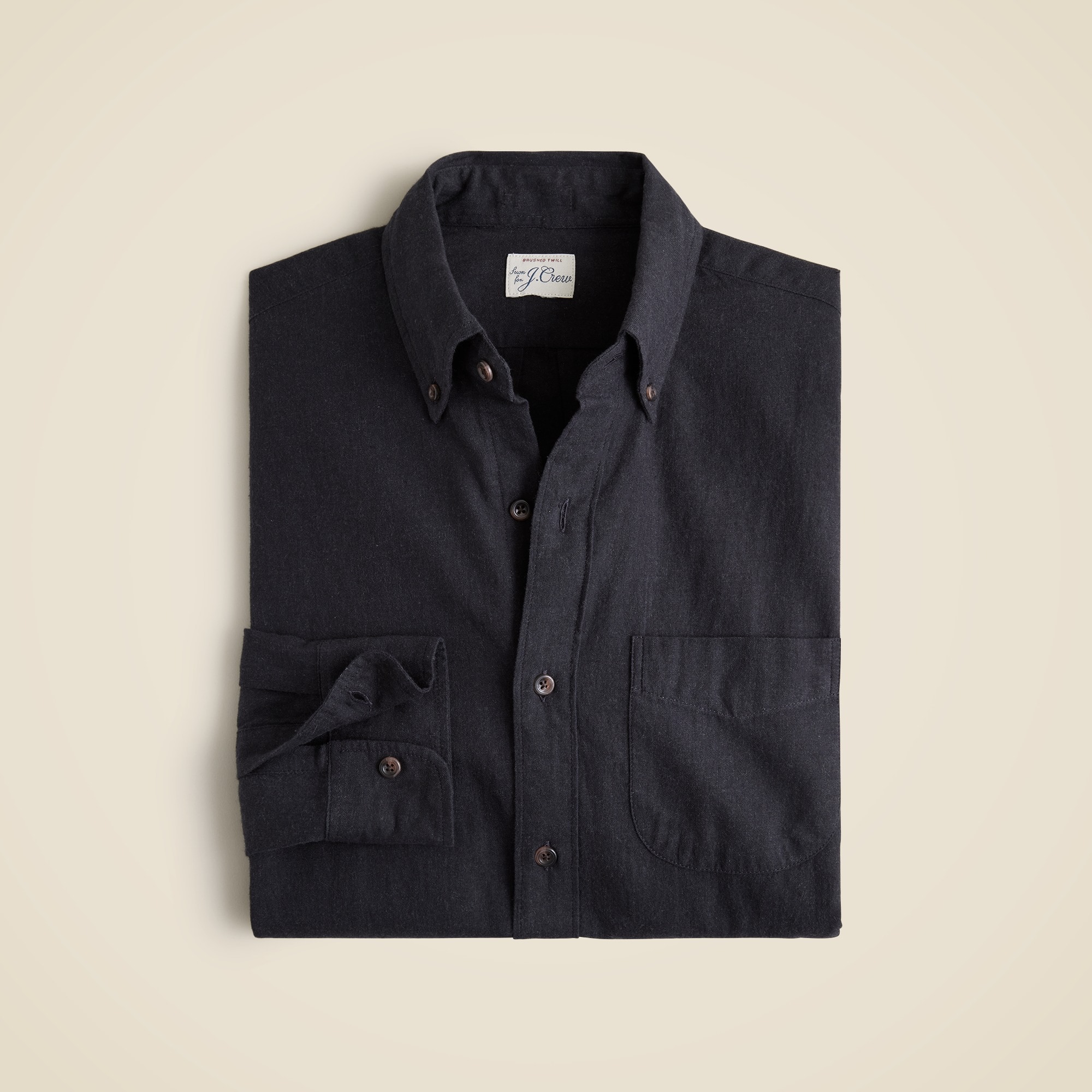 mens Brushed twill shirt