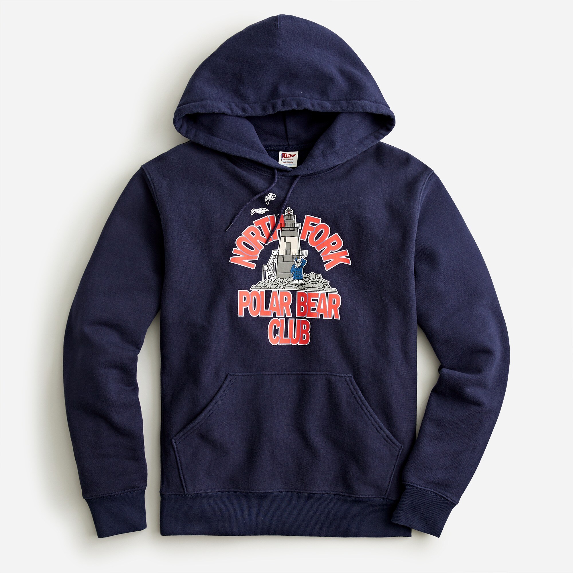 Heritage 14 oz. fleece North Fork Polar Bear Club graphic hoodie