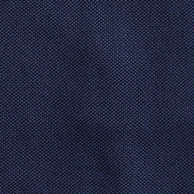 Cotton piqu&eacute;-stitch crewneck sweater NAVY