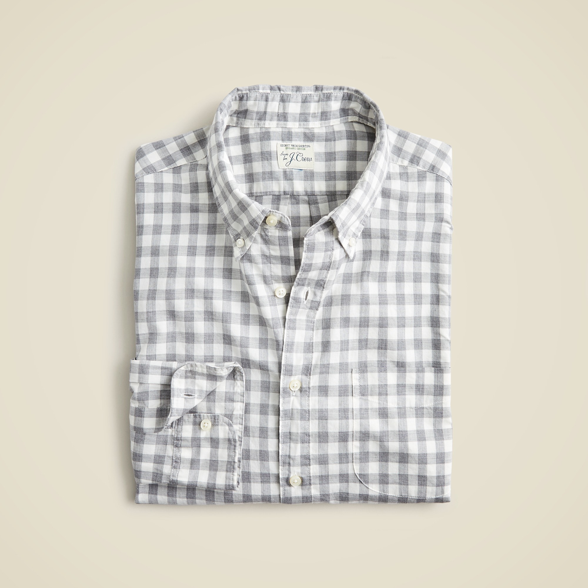  Secret Wash cotton poplin shirt