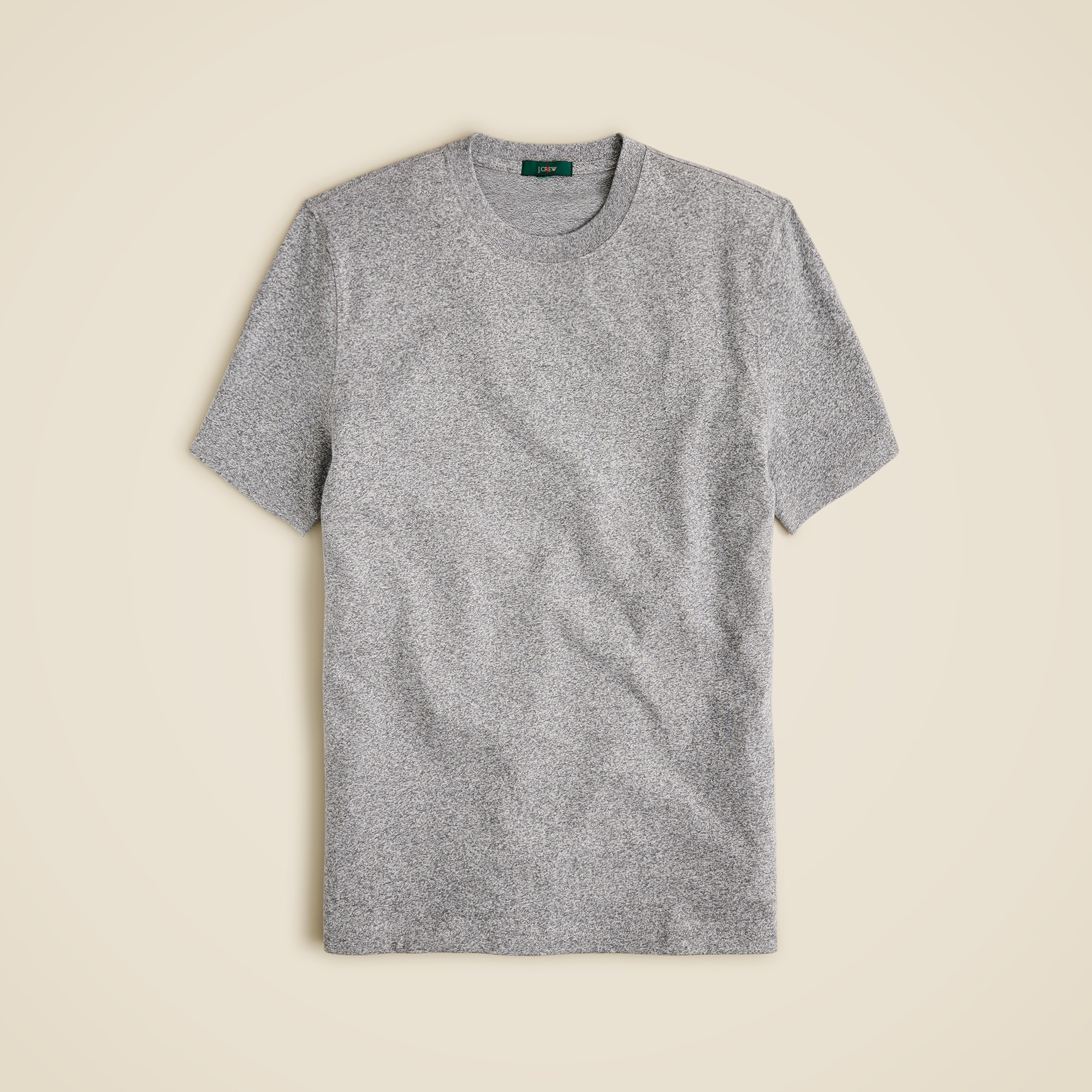 mens Relaxed premium-weight cotton no-pocket T-shirt