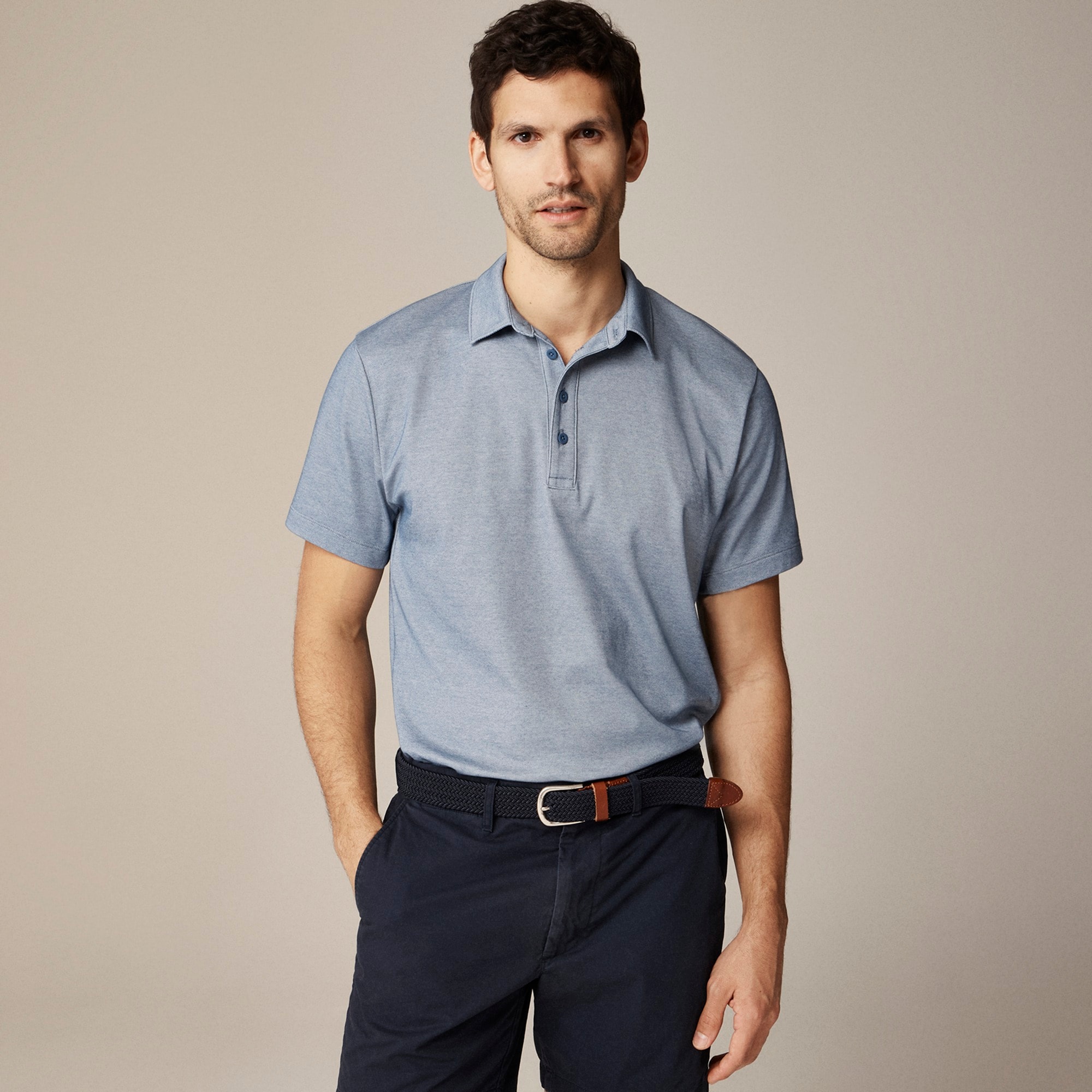  Performance polo shirt with COOLMAX&reg; technology