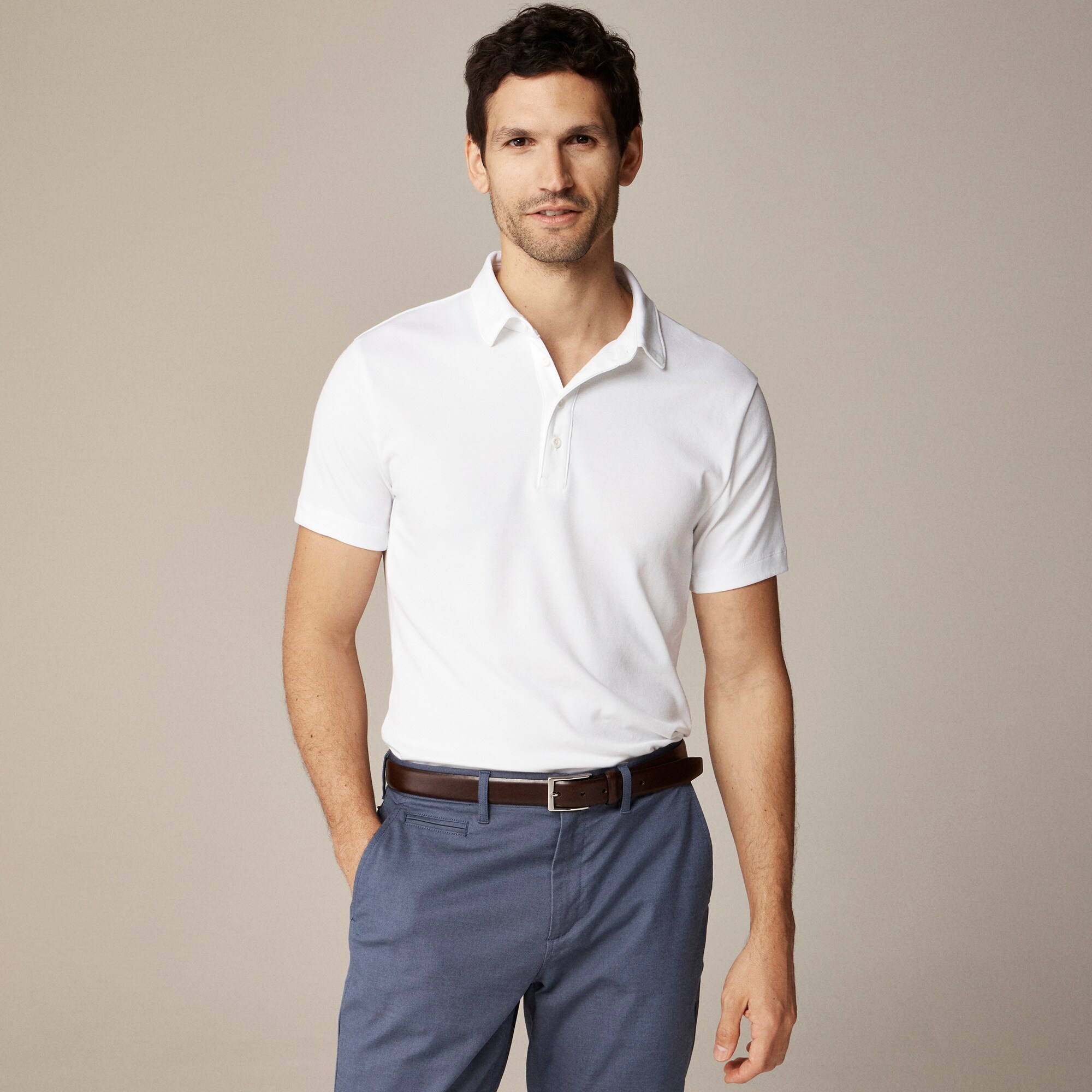 mens Performance polo shirt with COOLMAX&reg; technology