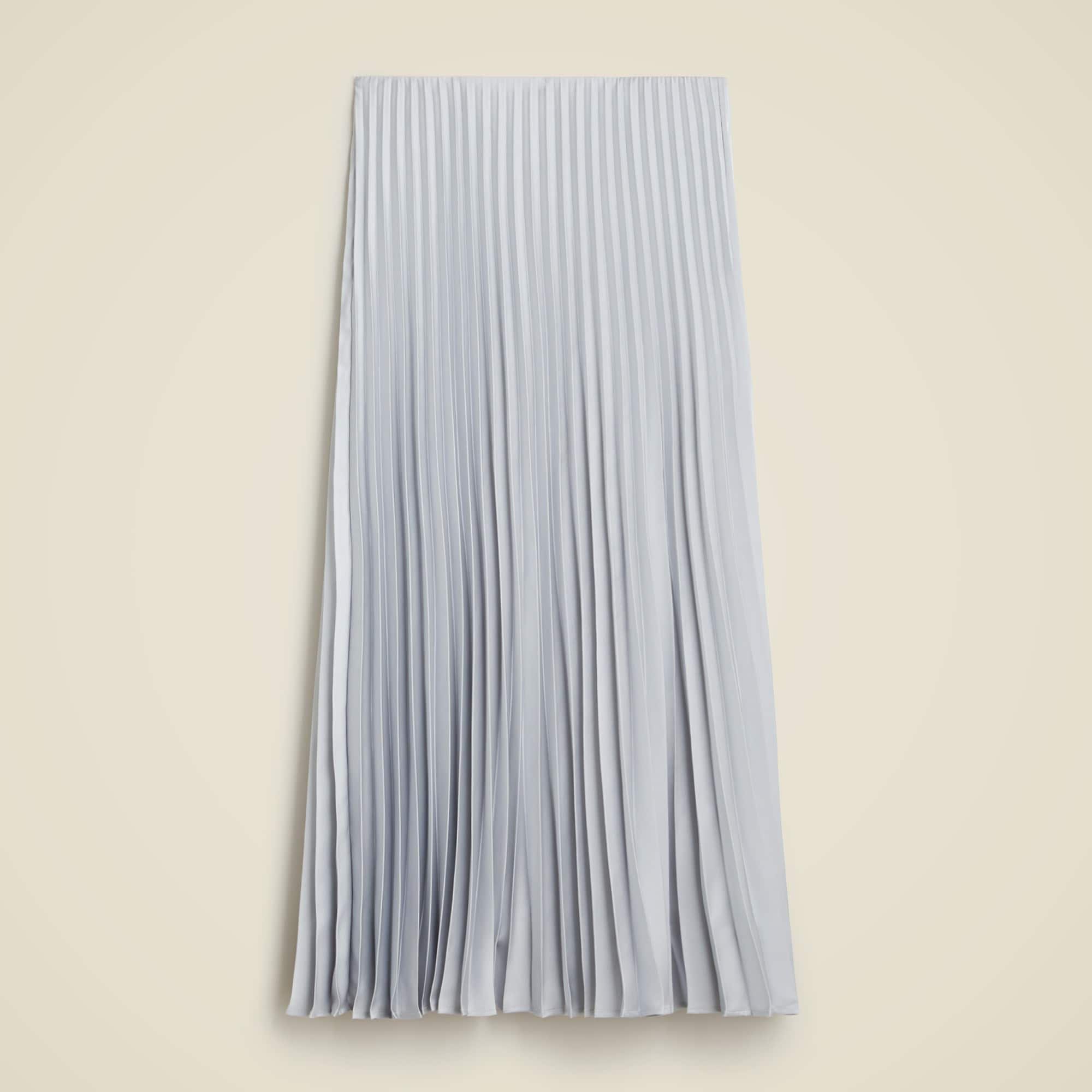 womens Gwyneth pleated slip skirt