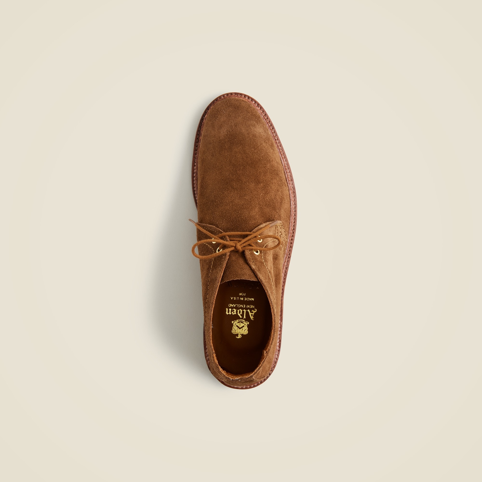 Alden® for J.Crew unlined chukka boots in suede