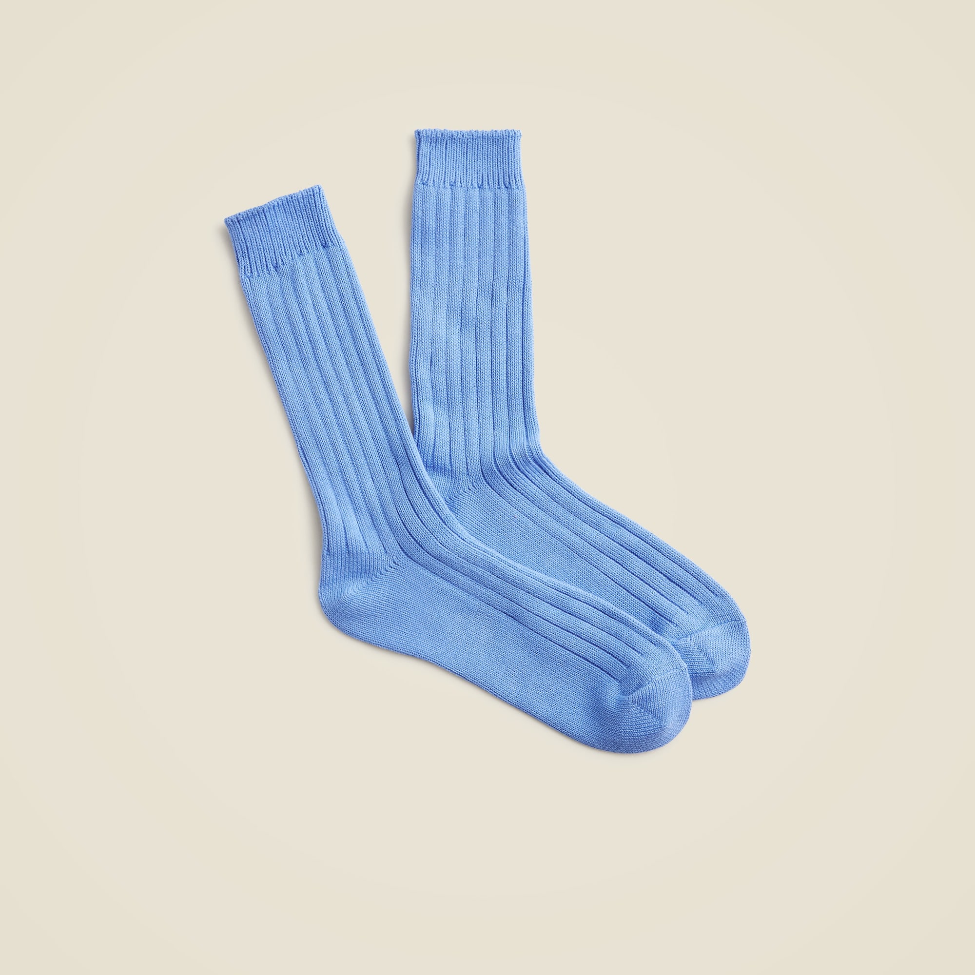 mens Ribbed cotton-blend socks