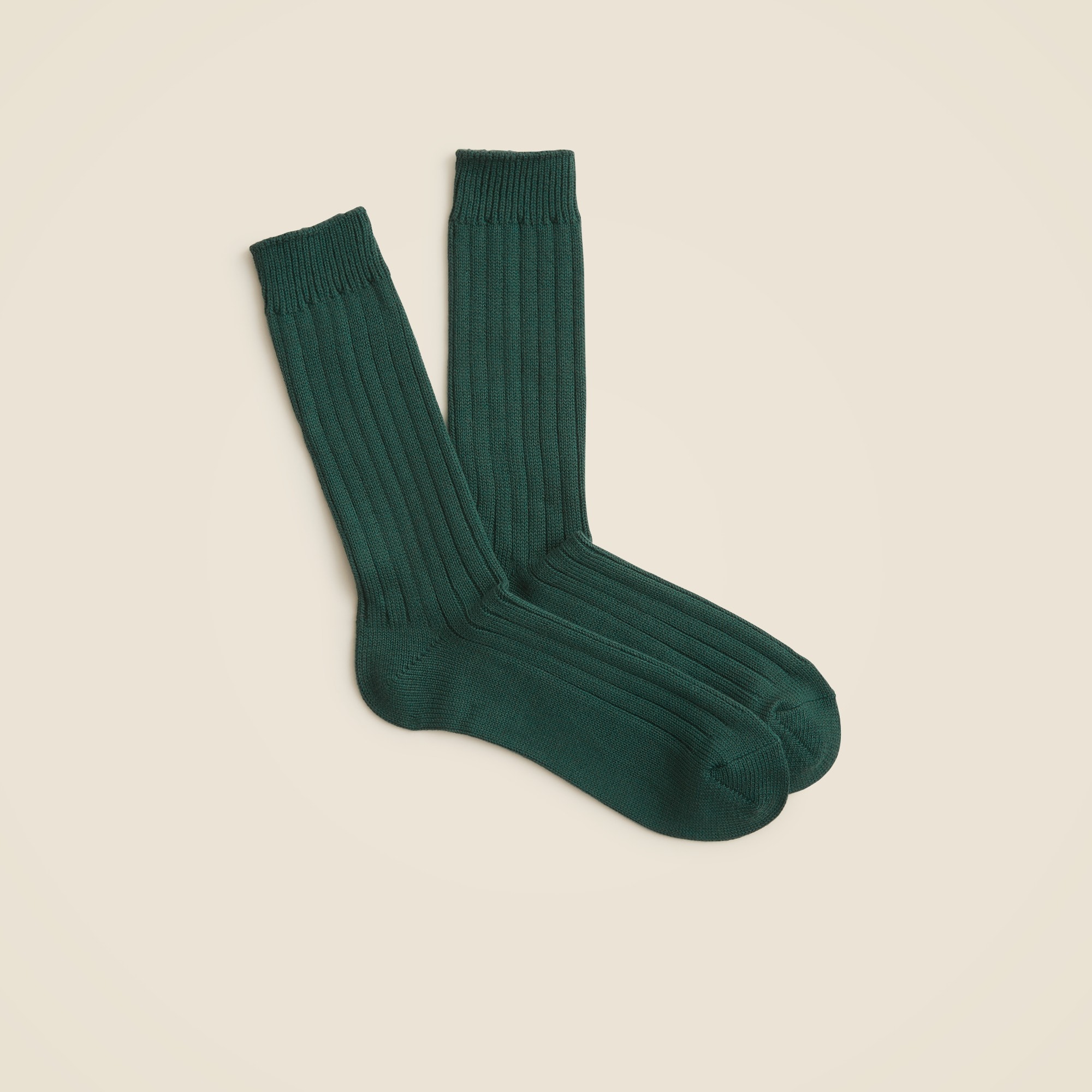 mens Ribbed cotton-blend socks