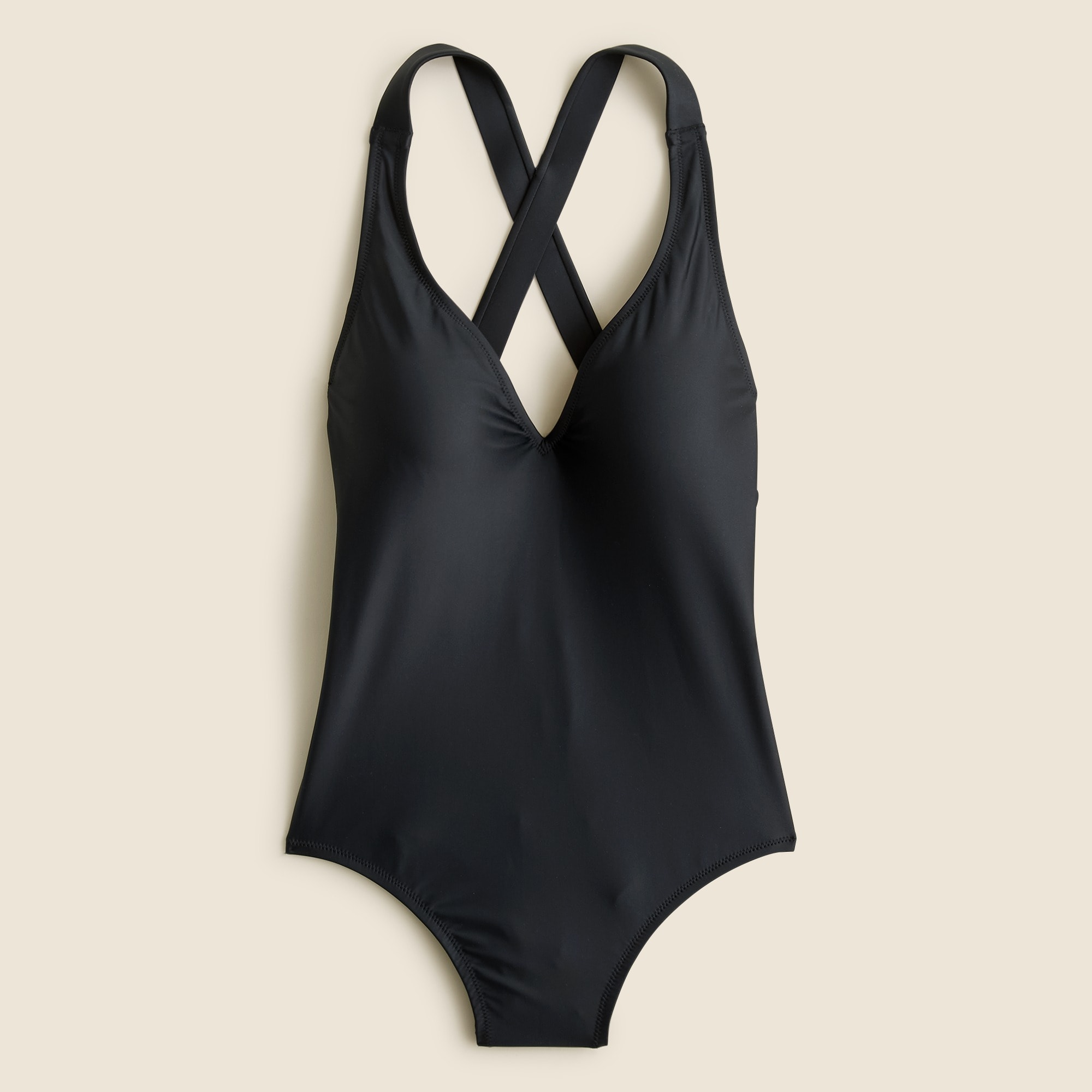  High-support cross-back one-piece