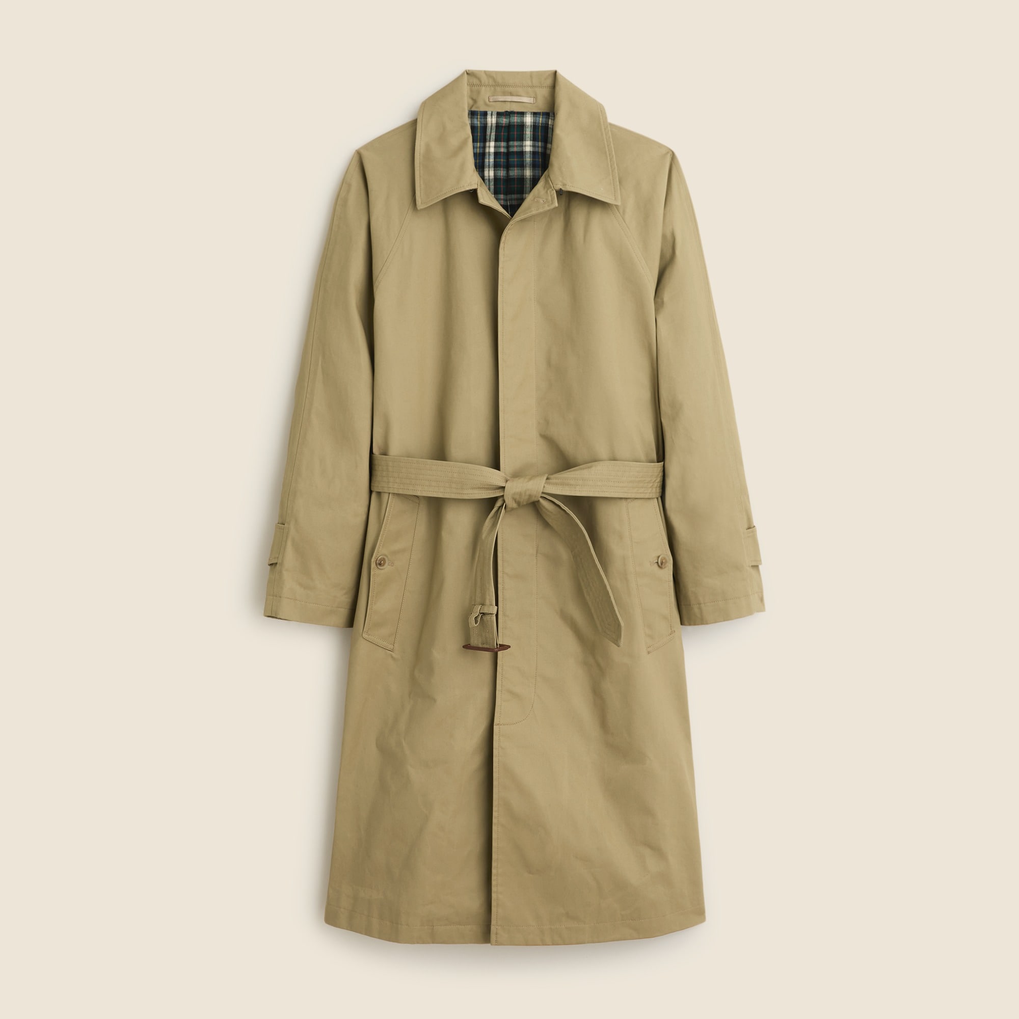 Ludlow trench coat in water-resistant cotton