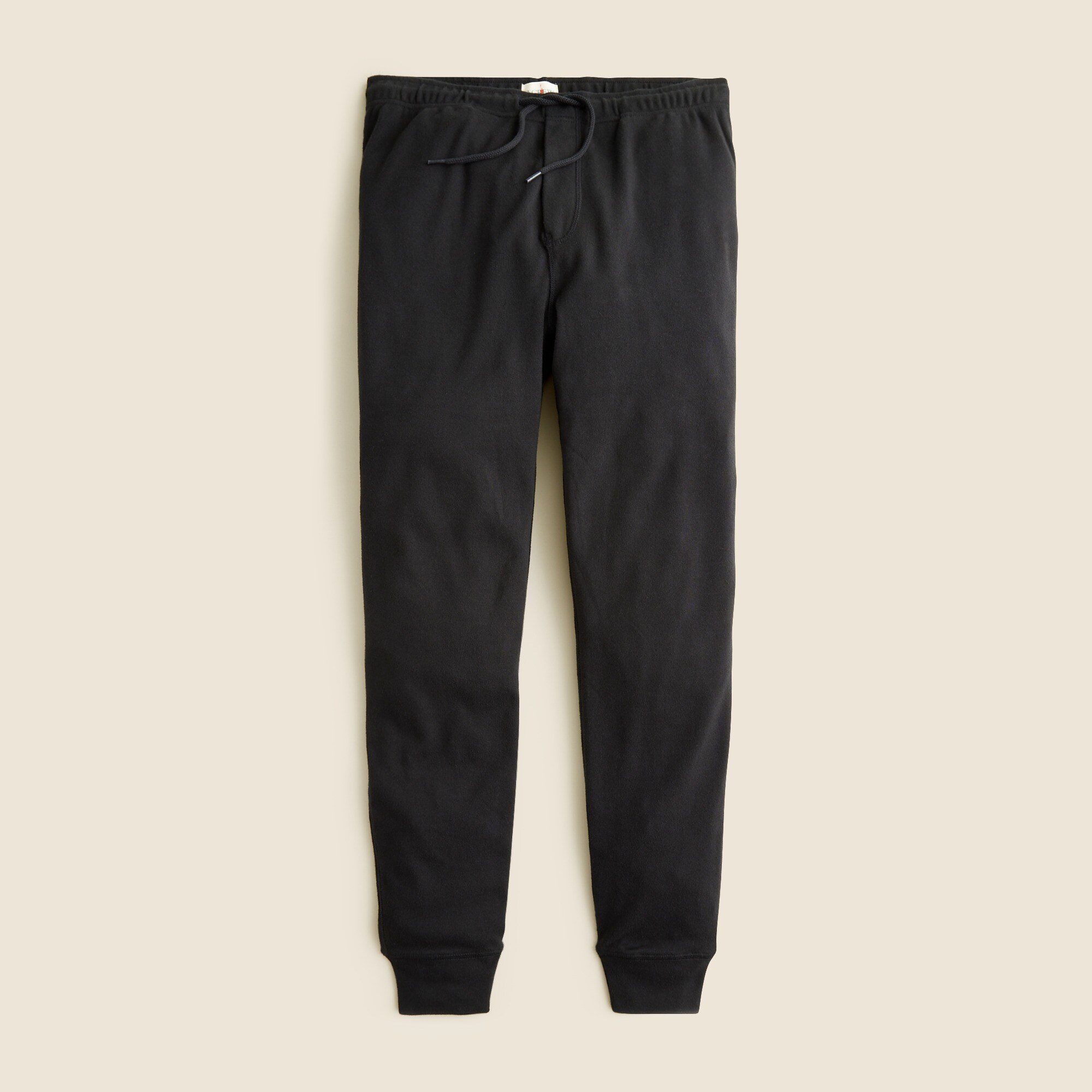 mens Heritage brushed rib-knit jogger pant