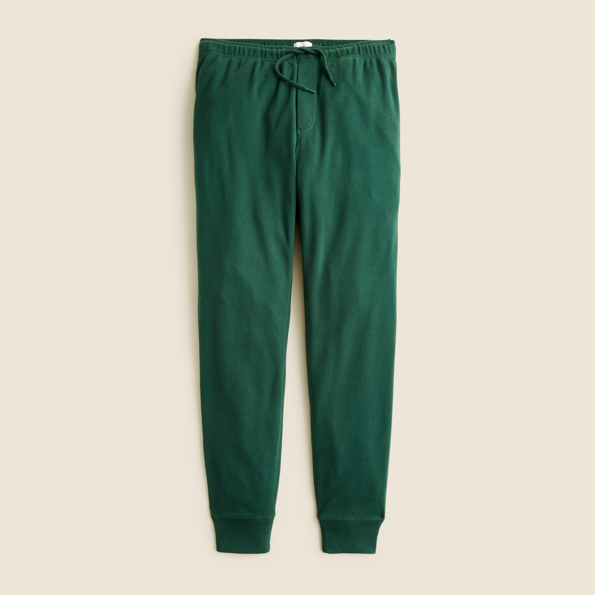 mens Heritage brushed rib-knit jogger pant