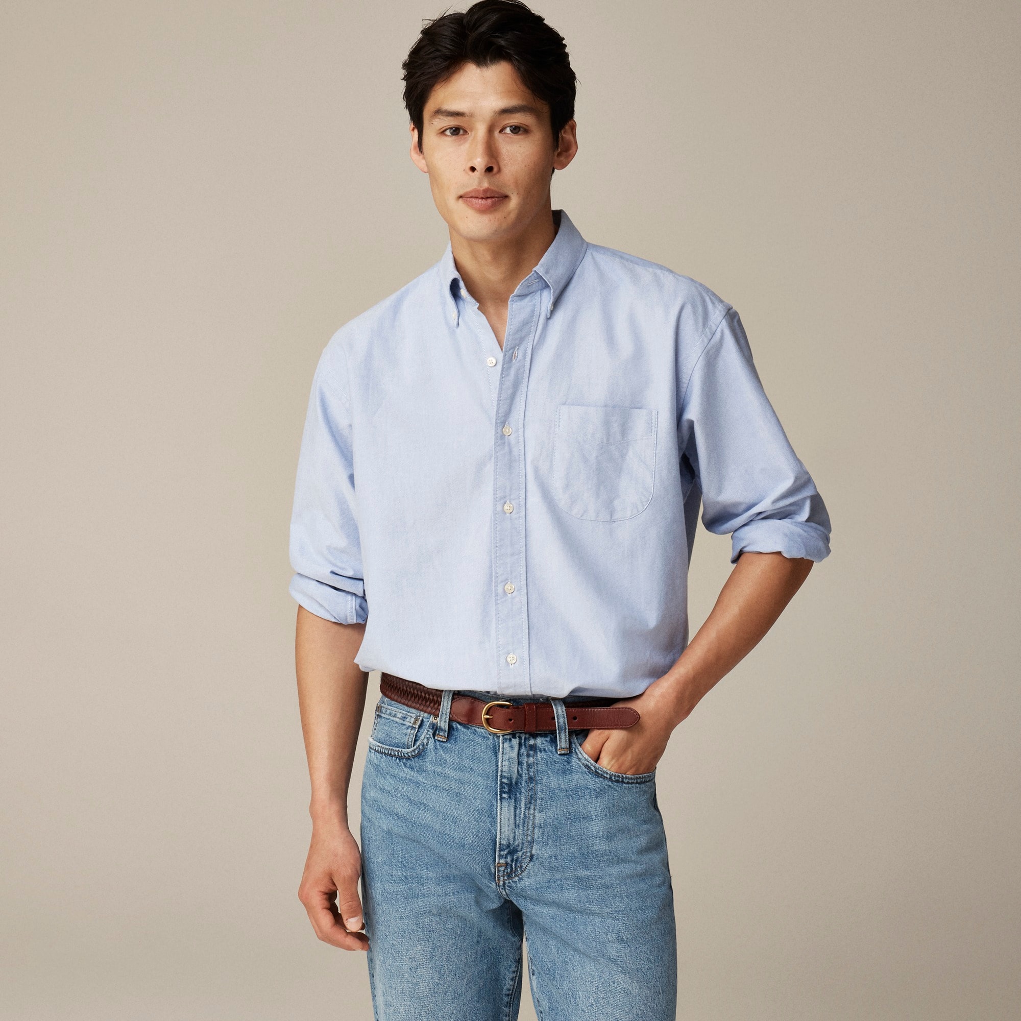 mens Giant-fit oxford shirt