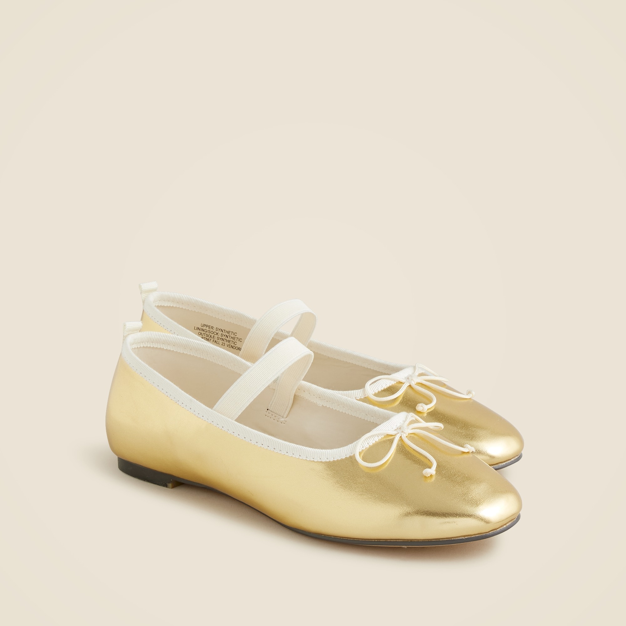 girls Girls' strappy ballet flats