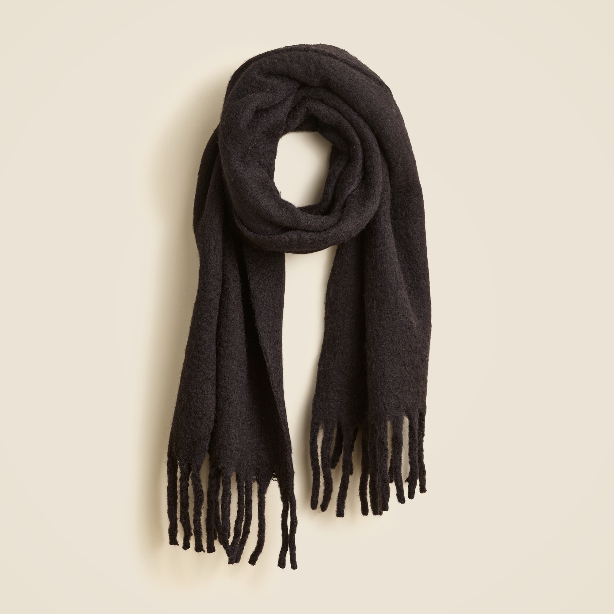 womens Brushed woven scarf