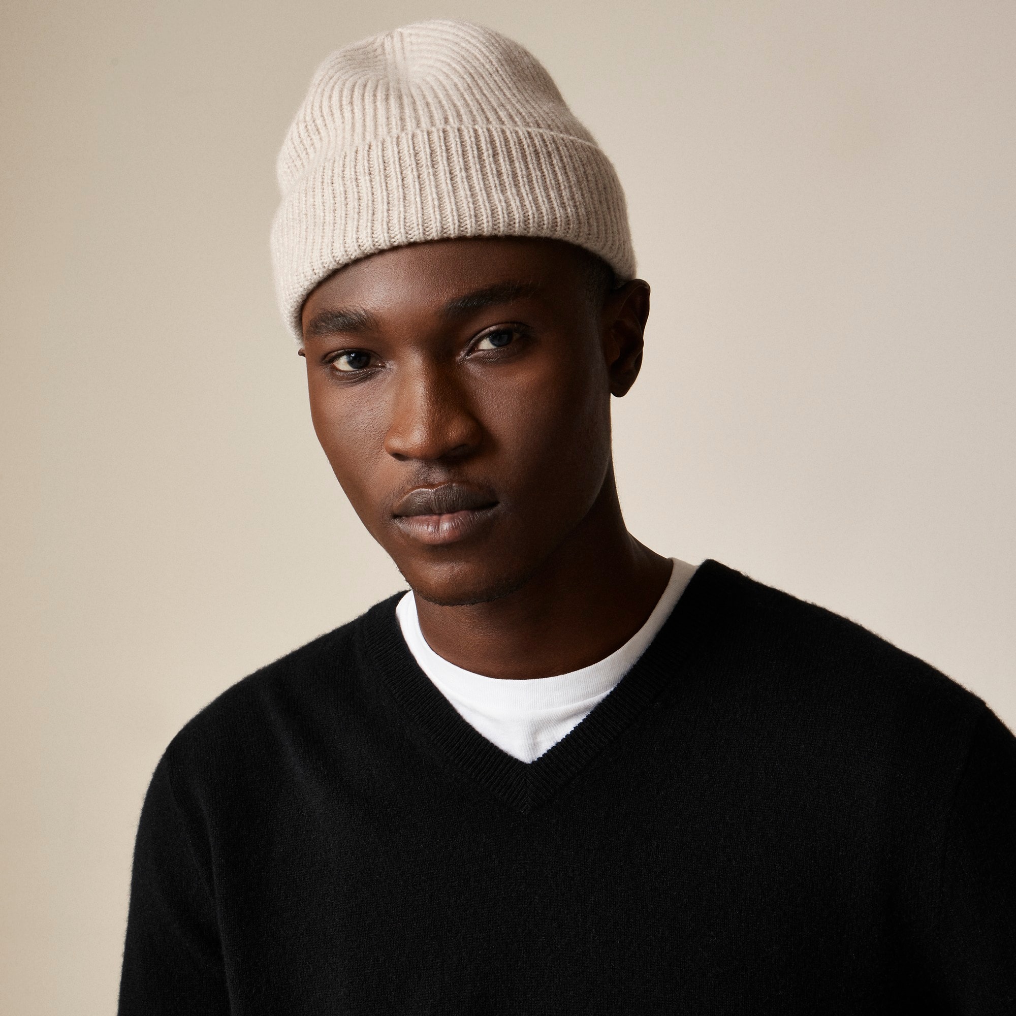 mens Cashmere beanie