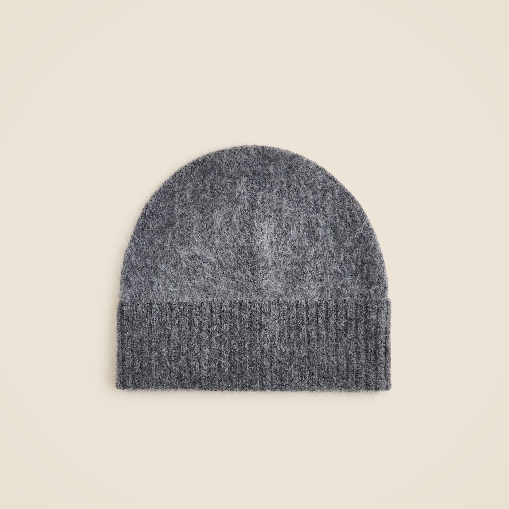 womens Brushed cashmere beanie