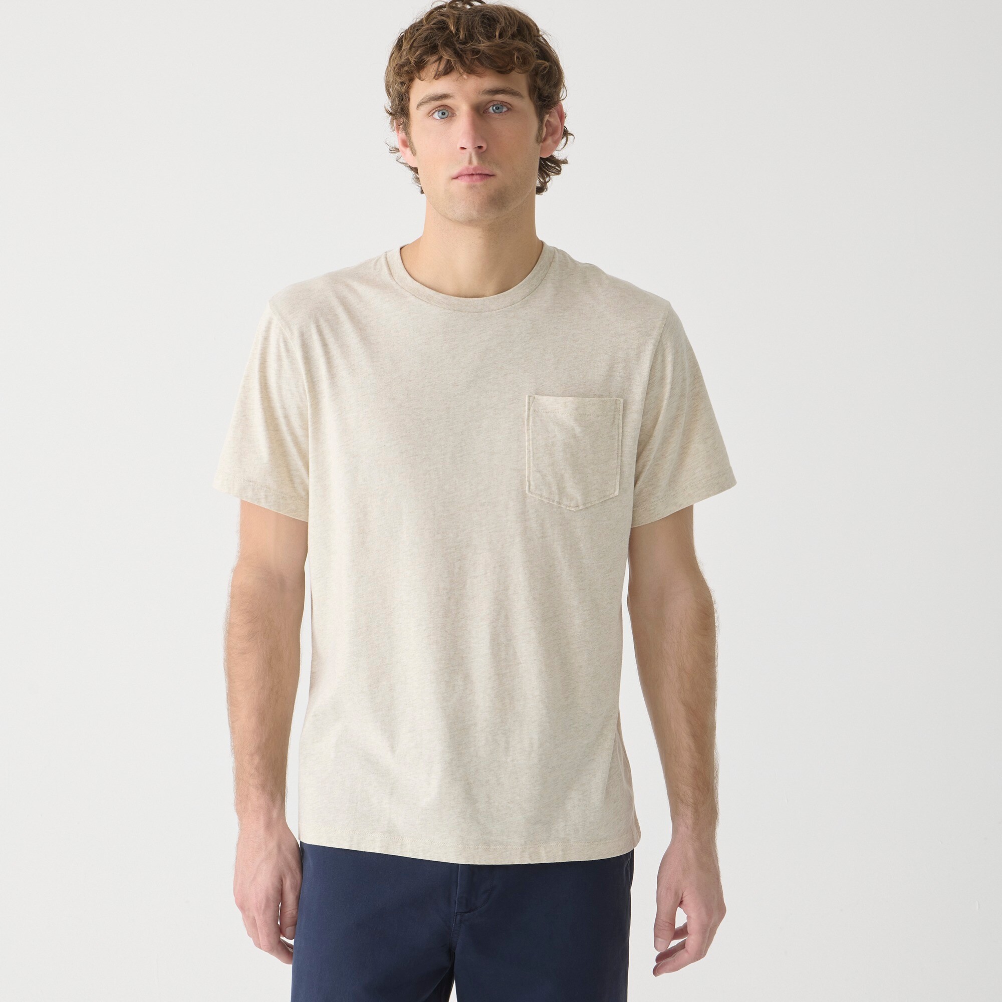 mens Broken-in pocket T-shirt