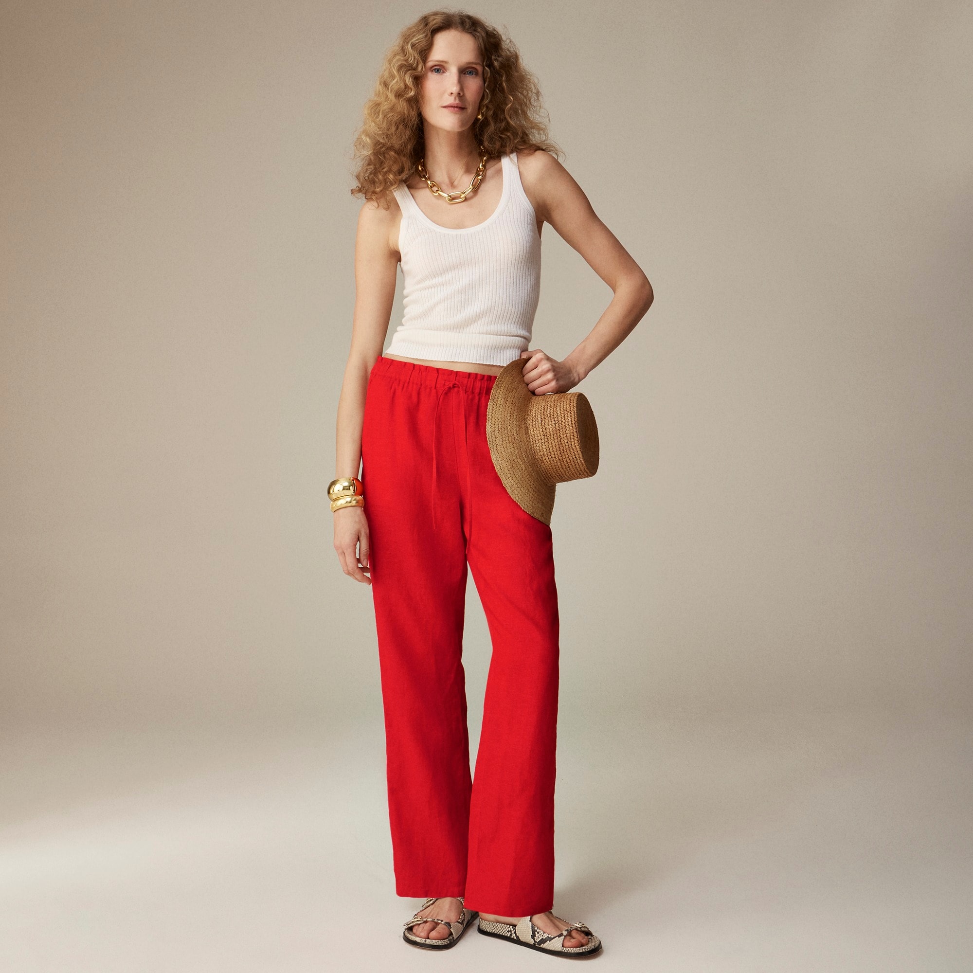 womens Soleil pant in linen