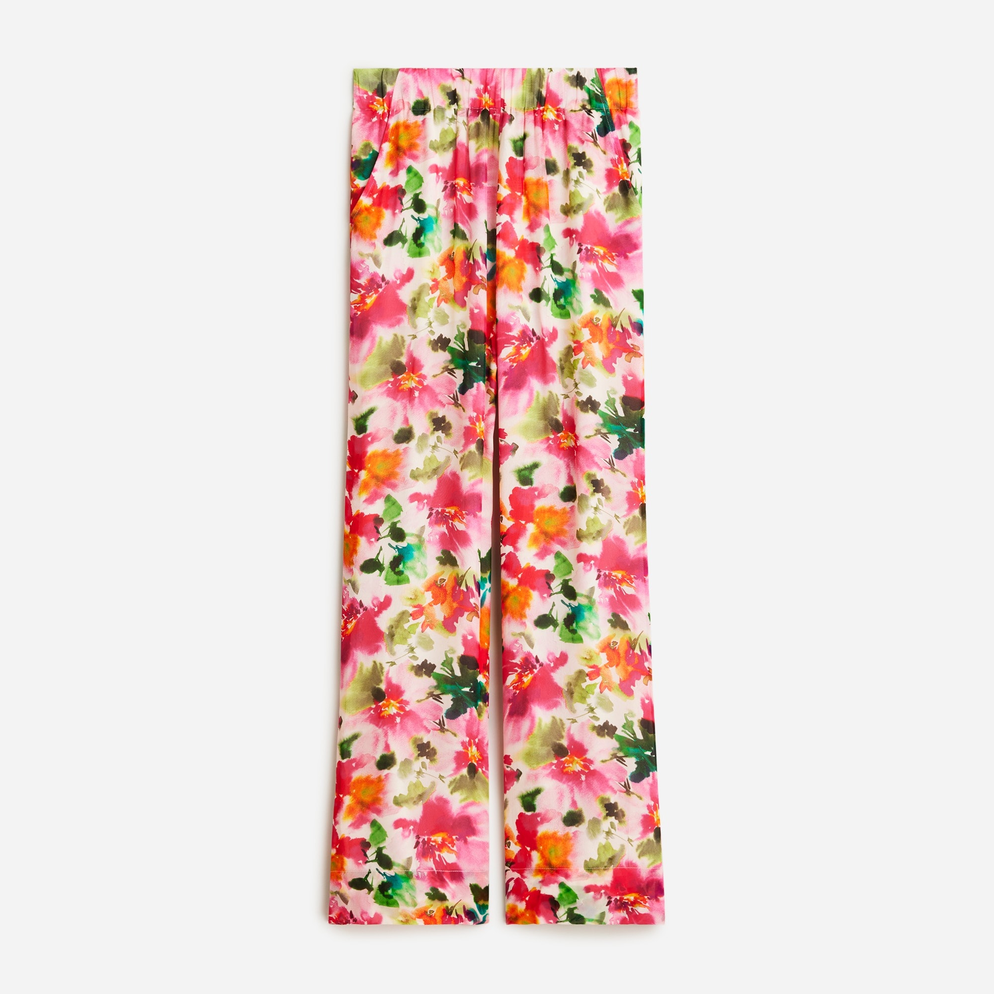 womens Full-length Astrid pant in floral chiffon