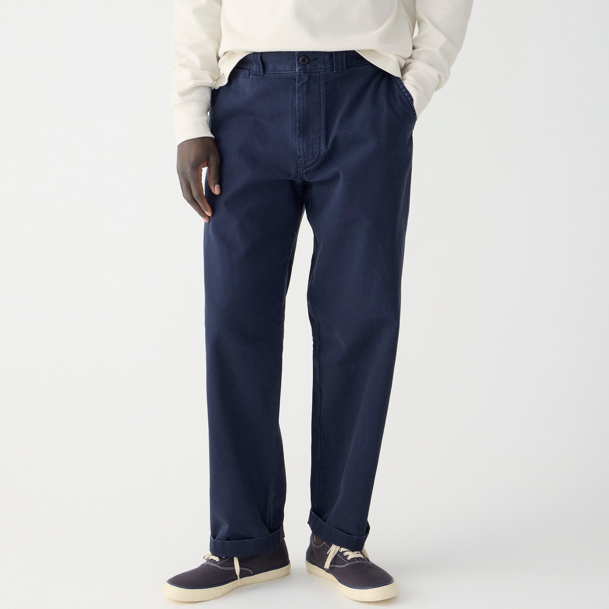 mens Classic trouser in canvas