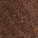 Scottish wool-blend tie in stripe BROWN HERRINGBONE