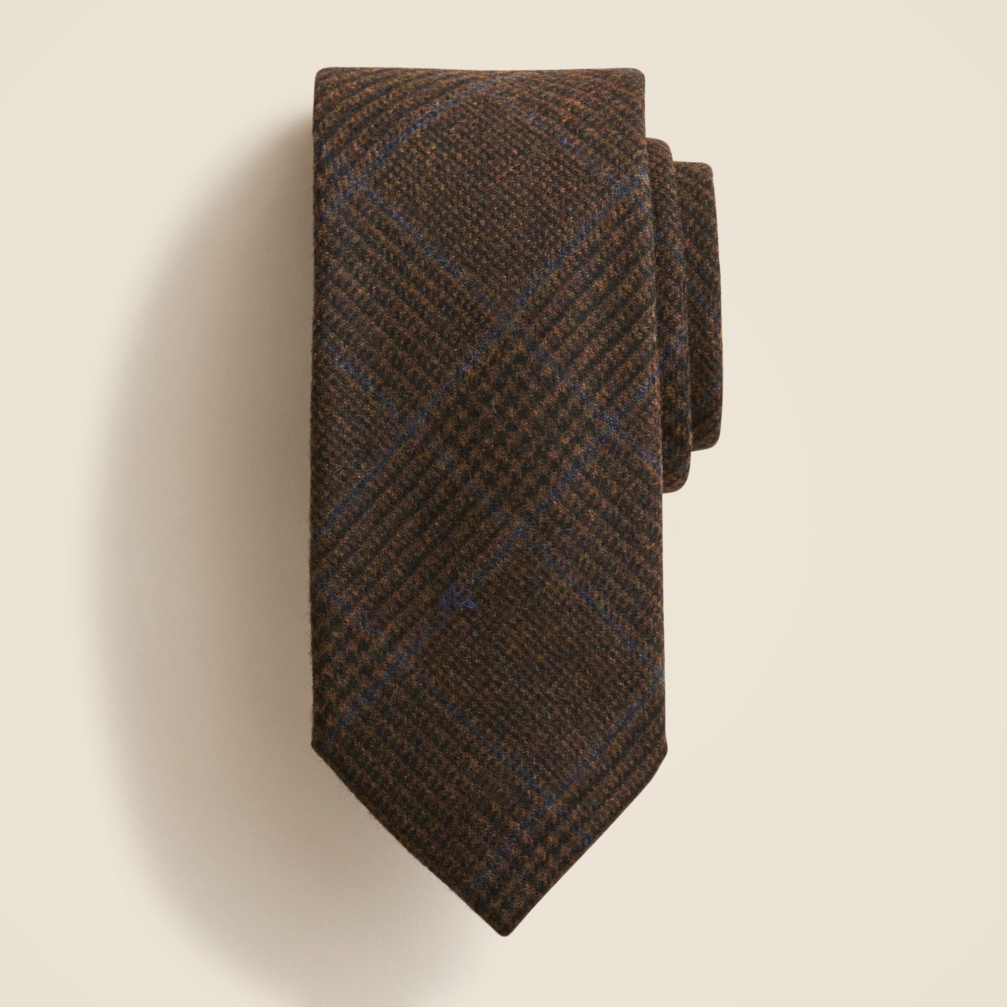 mens Scottish wool-blend tie in stripe