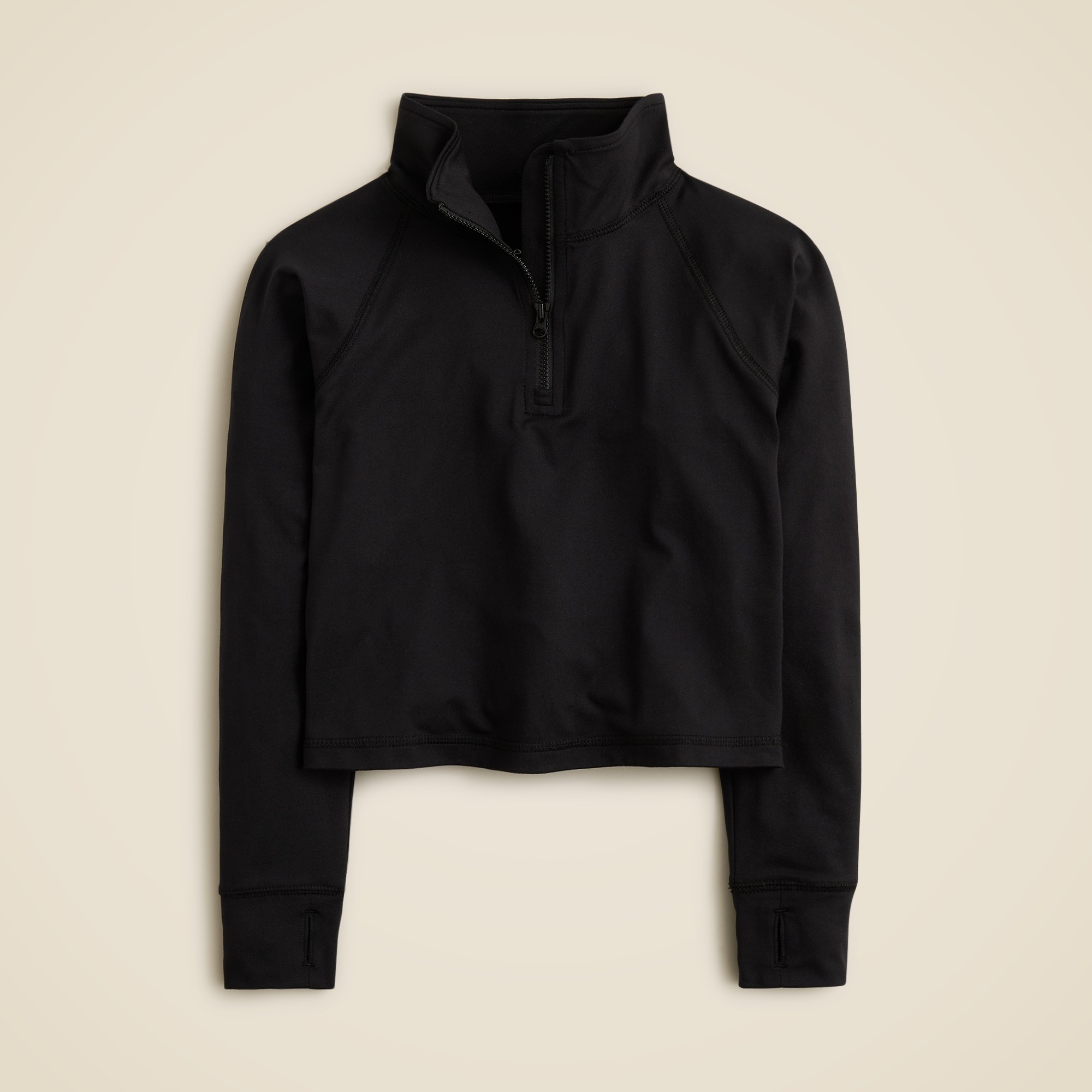  Girls' active half-zip pullover