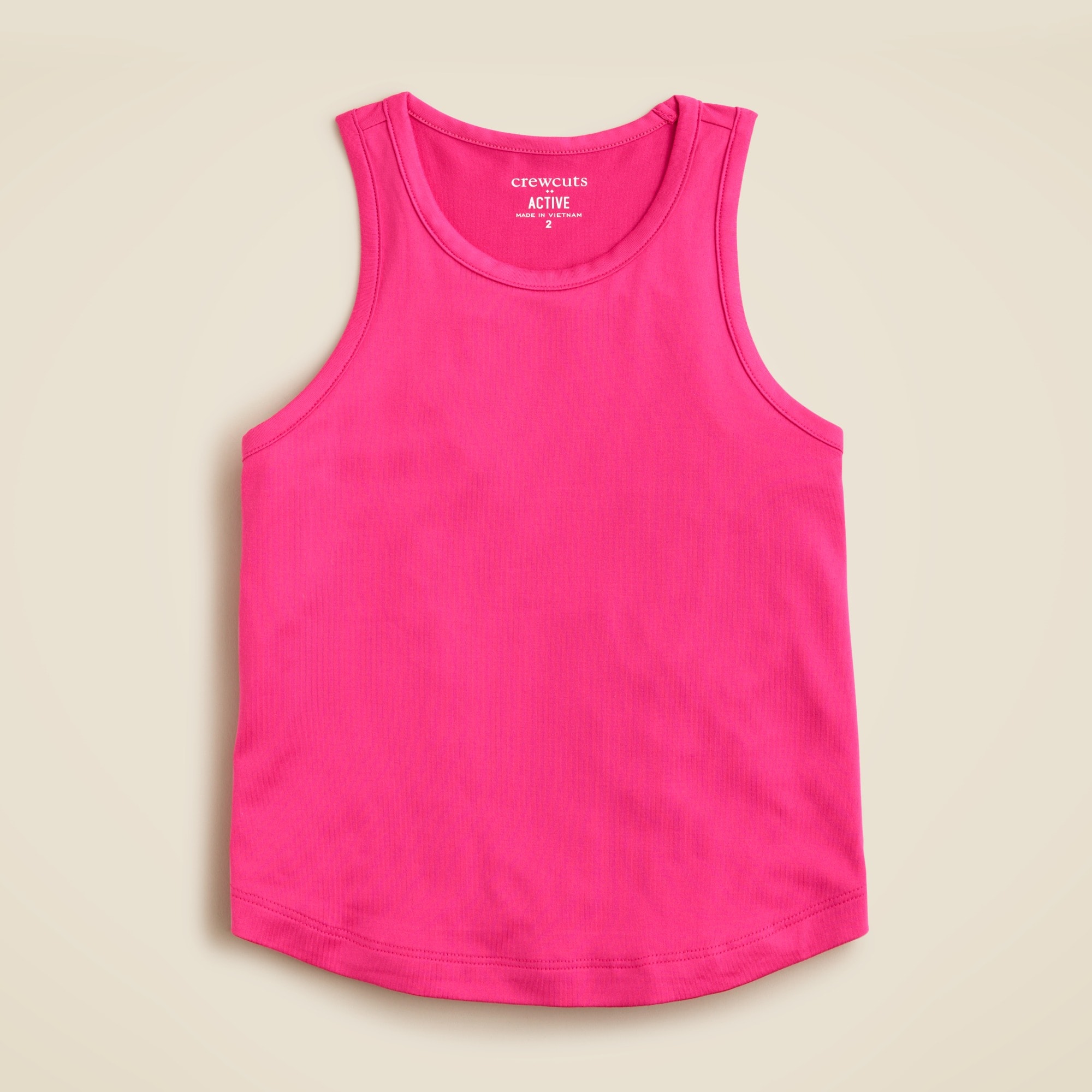  Girls' active racerback tank top